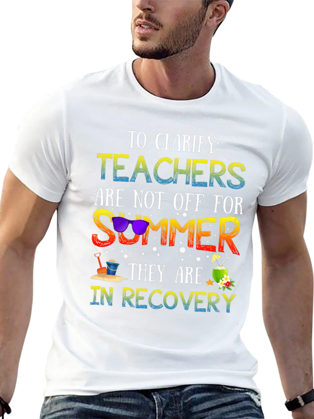 Teacher Summer Recovery T-Shirt