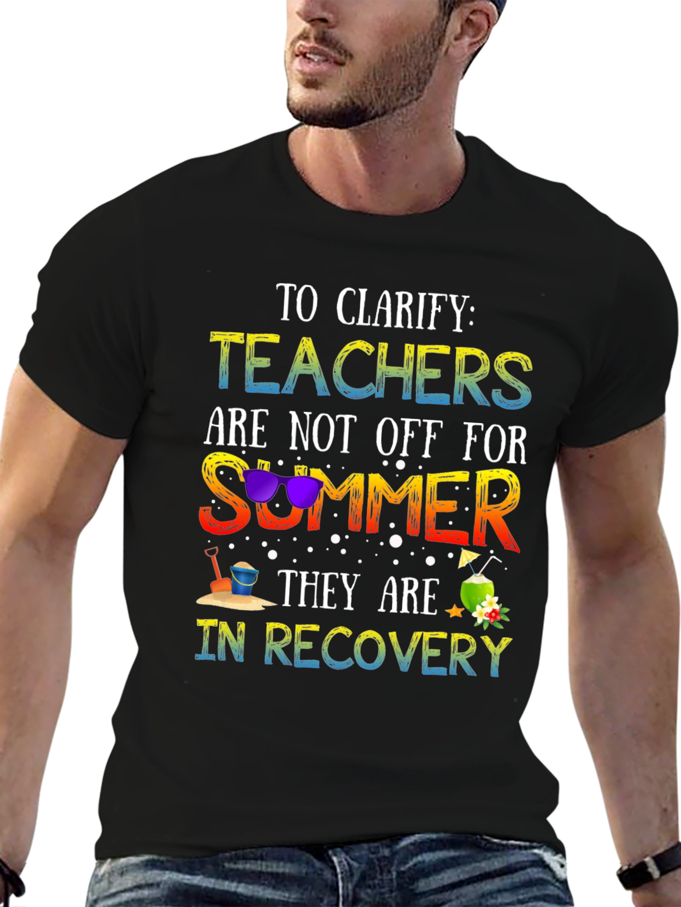 Teacher Summer Recovery T-Shirt