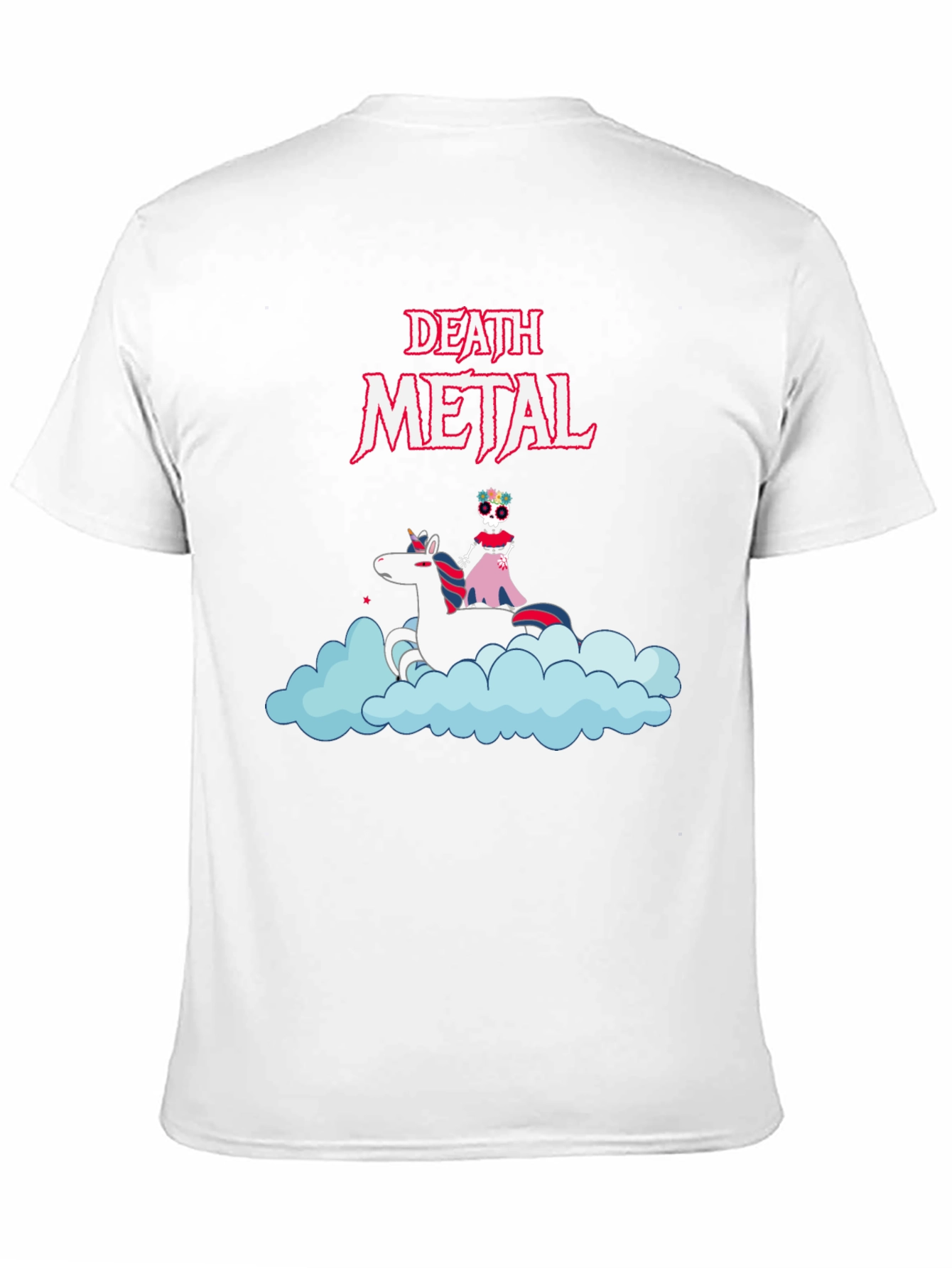 Death Metal Unicorn T-Shirt - Black