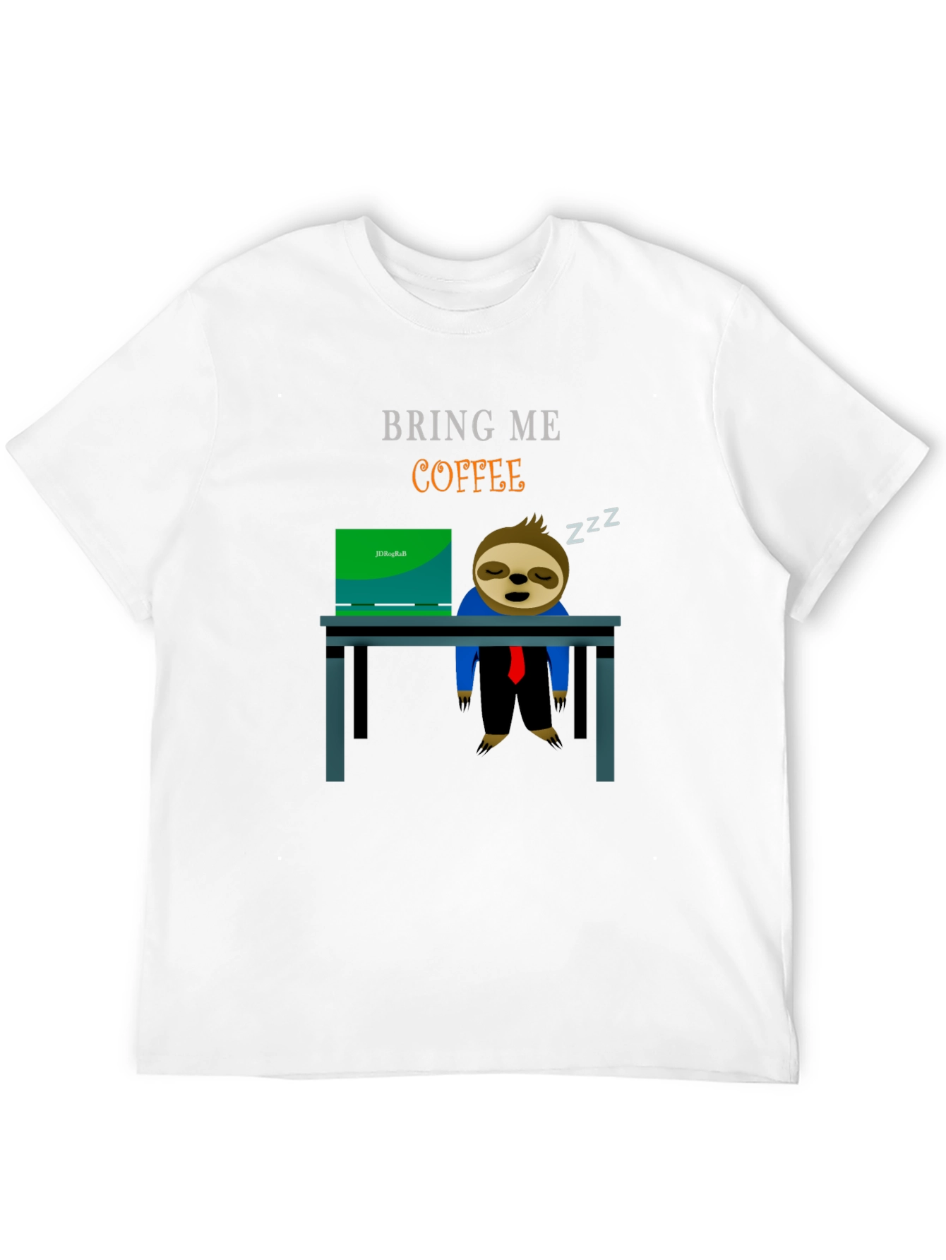 Bring Me Coffee Sloth T-Shirt