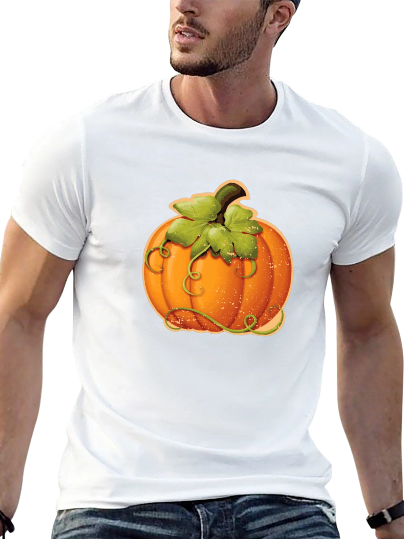 Pumpkin T-Shirt - Fall Season Apparel