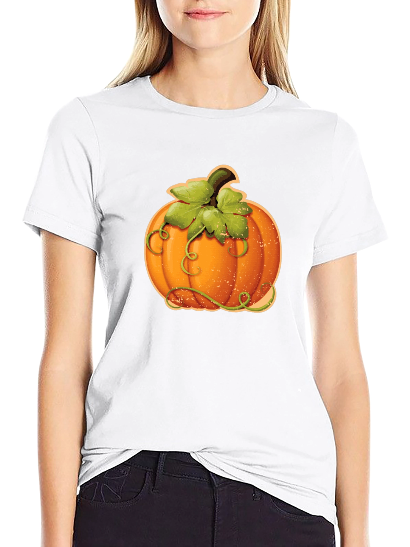 Pumpkin T-Shirt - Fall Season Apparel
