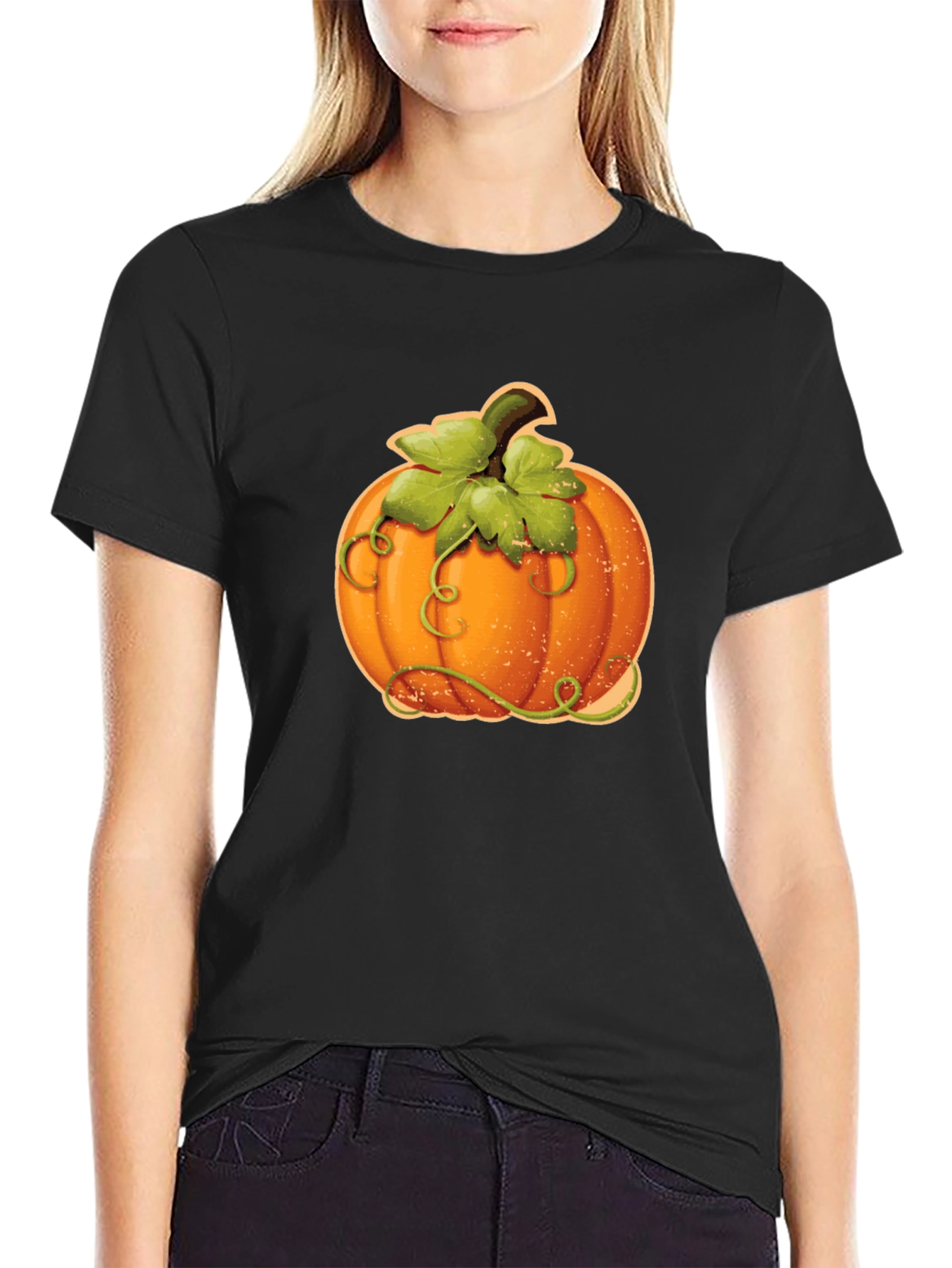 Pumpkin T-Shirt - Fall Season Apparel