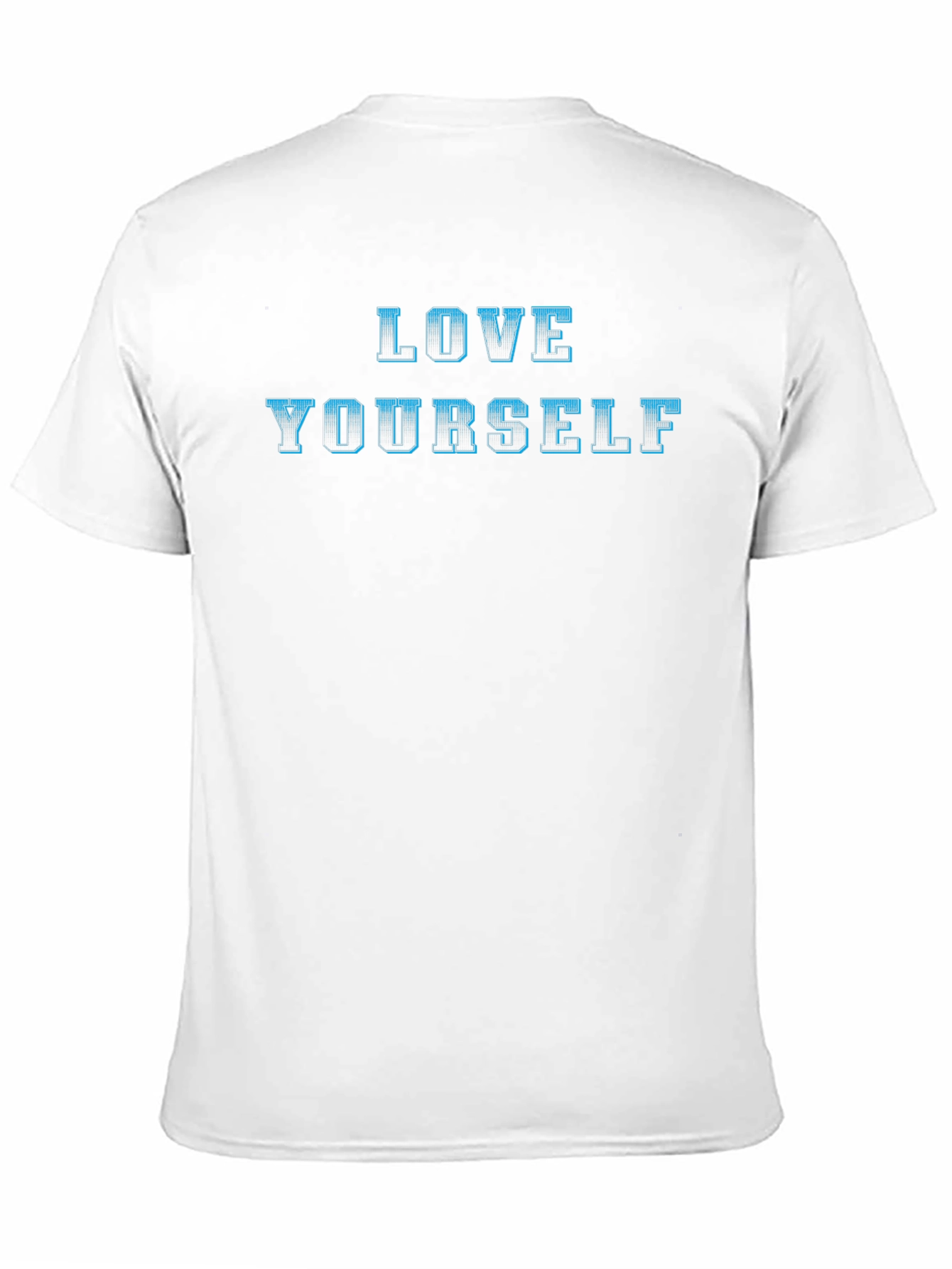 Love Yourself Graphic Tee - Black Cotton Comfort