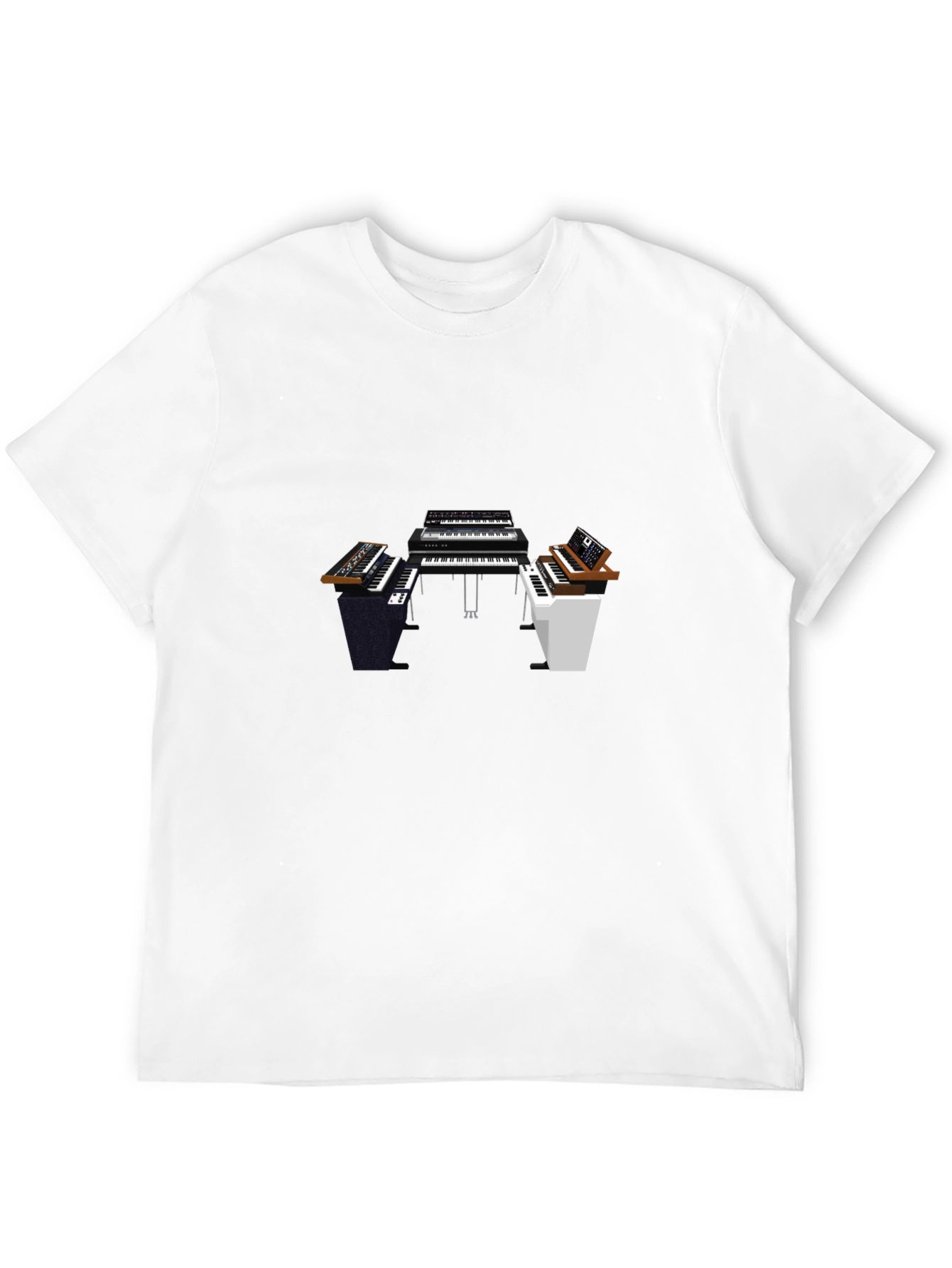 Synthesizer Keyboard T-Shirt - Musician Apparel