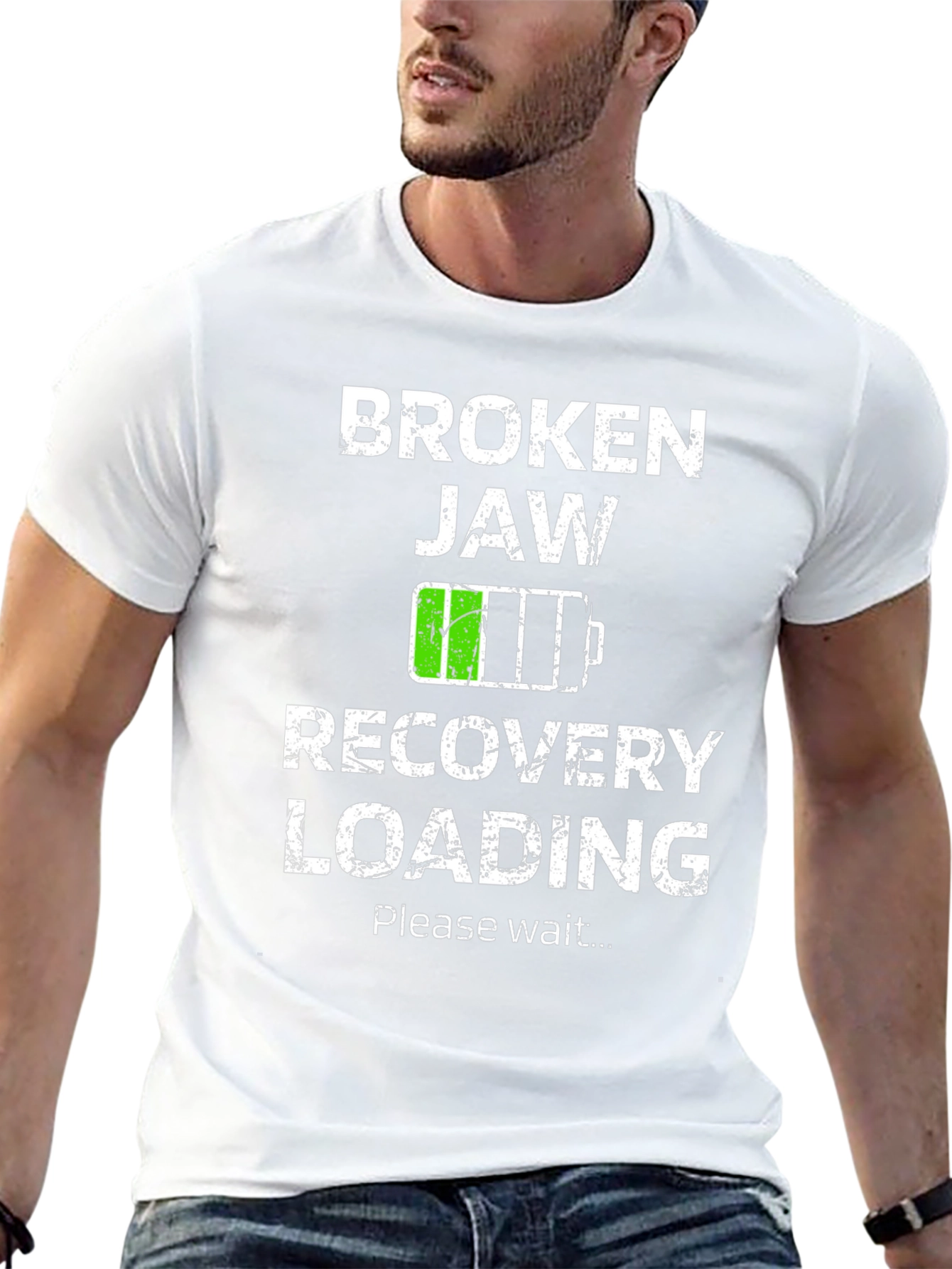 Broken Jaw Recovery Loading T-Shirt