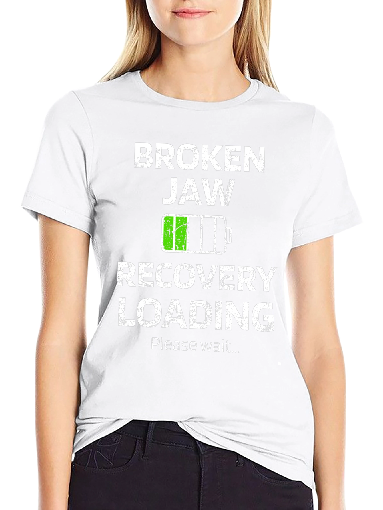 Broken Jaw Recovery Loading T-Shirt