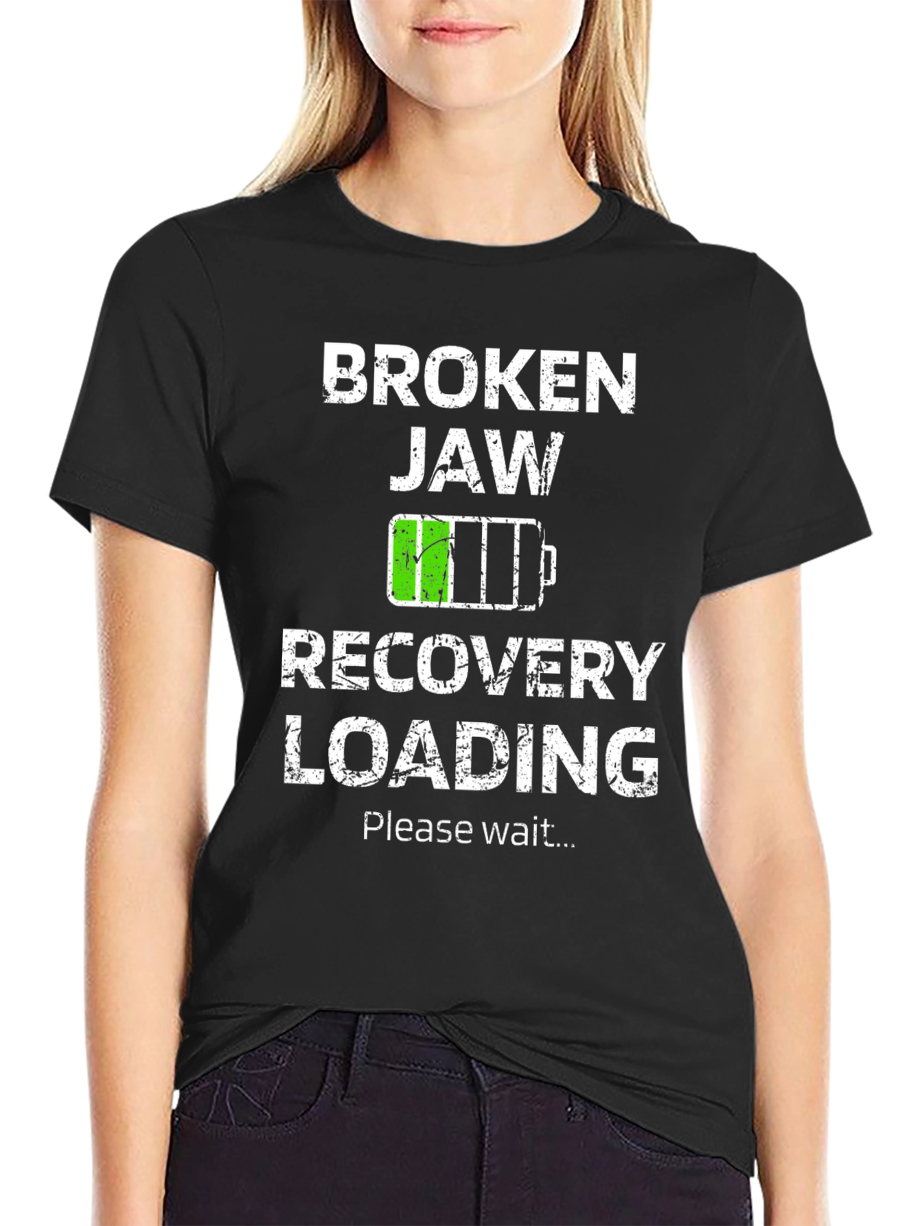 Broken Jaw Recovery Loading T-Shirt