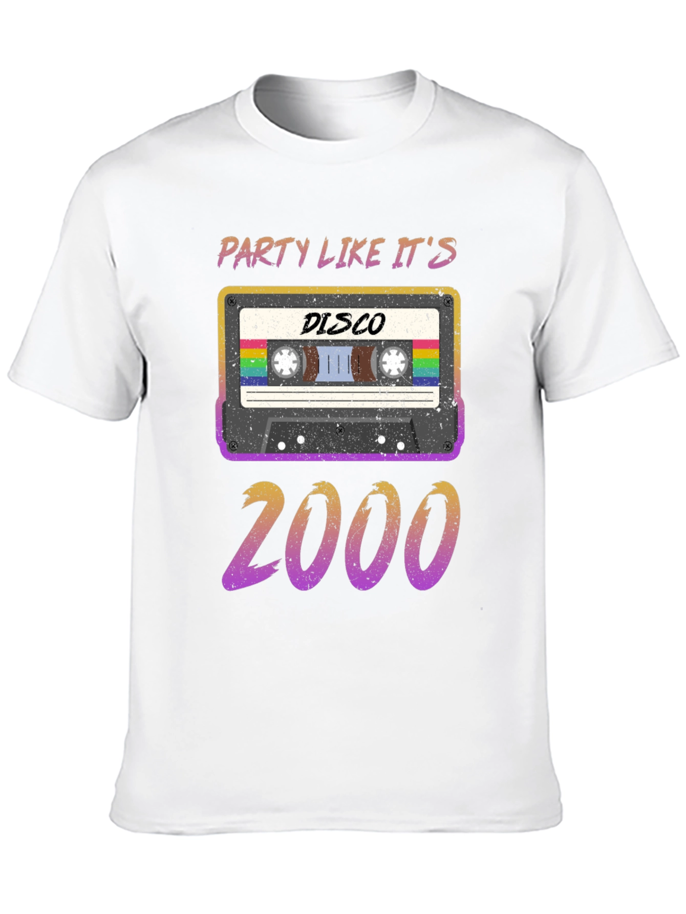 Party Like Its 2000 Disco Cassette T-Shirt