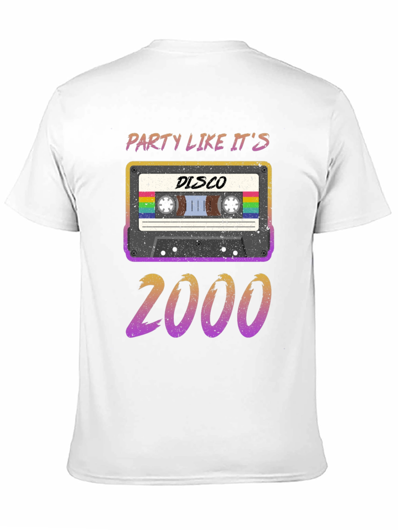 Party Like Its 2000 Disco Cassette T-Shirt