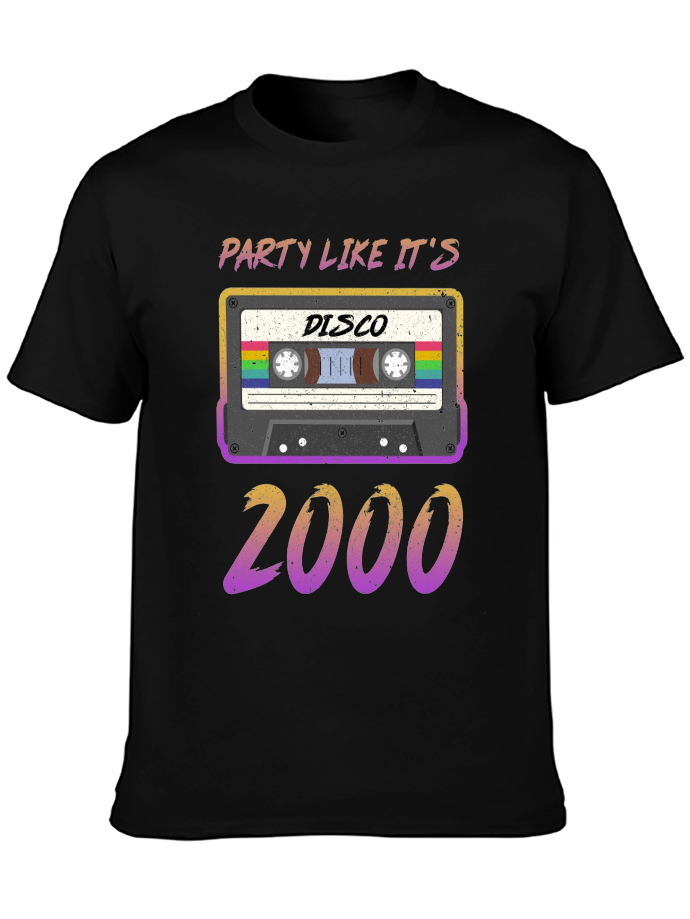 Party Like Its 2000 Disco Cassette T-Shirt