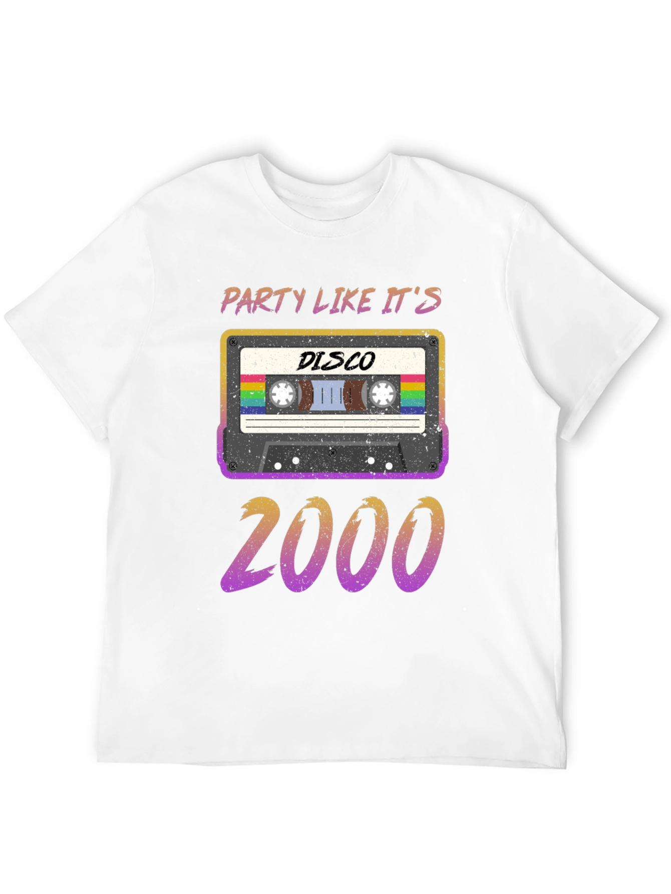 Party Like Its 2000 Disco Cassette T-Shirt