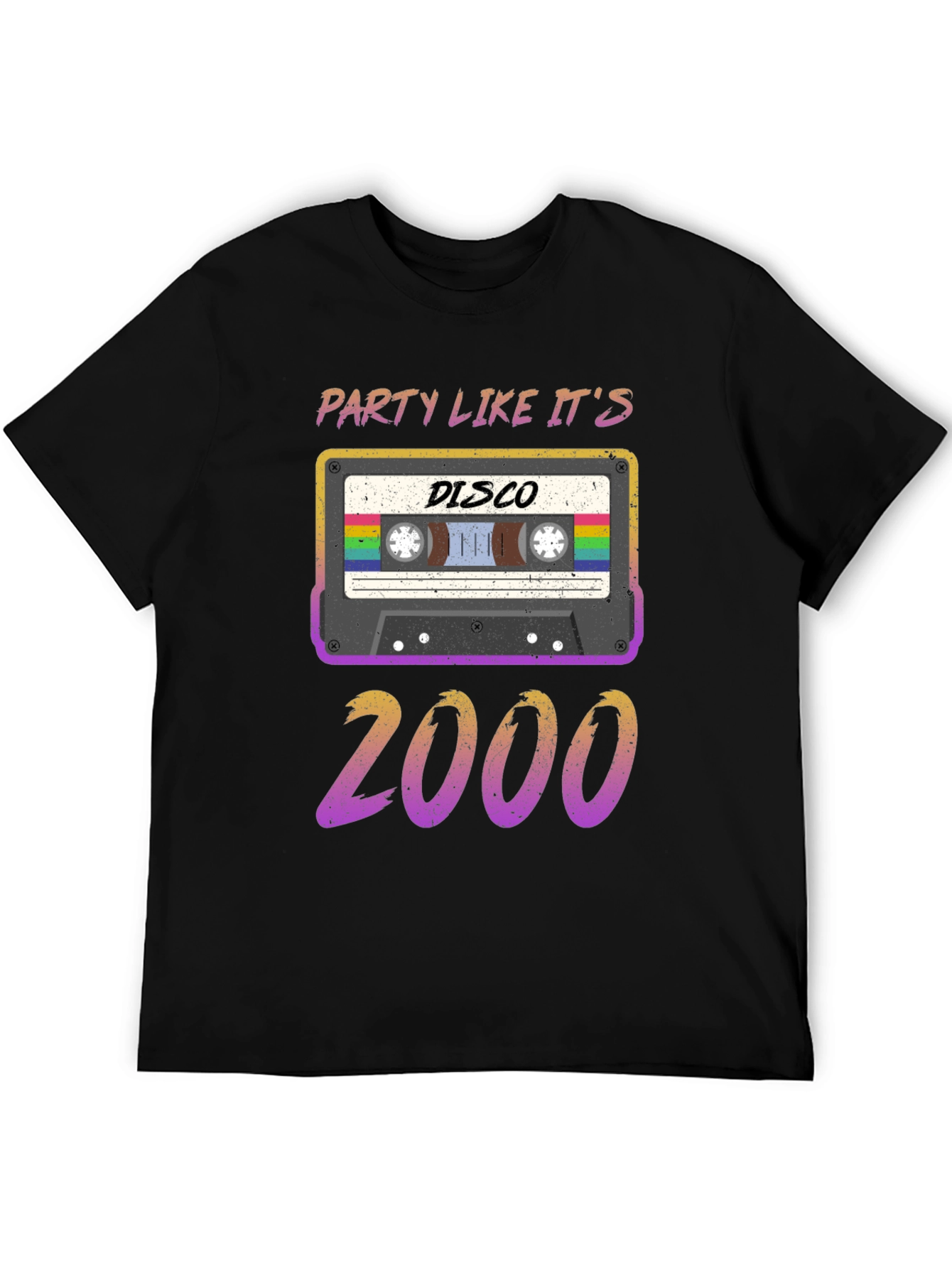 Party Like Its 2000 Disco Cassette T-Shirt