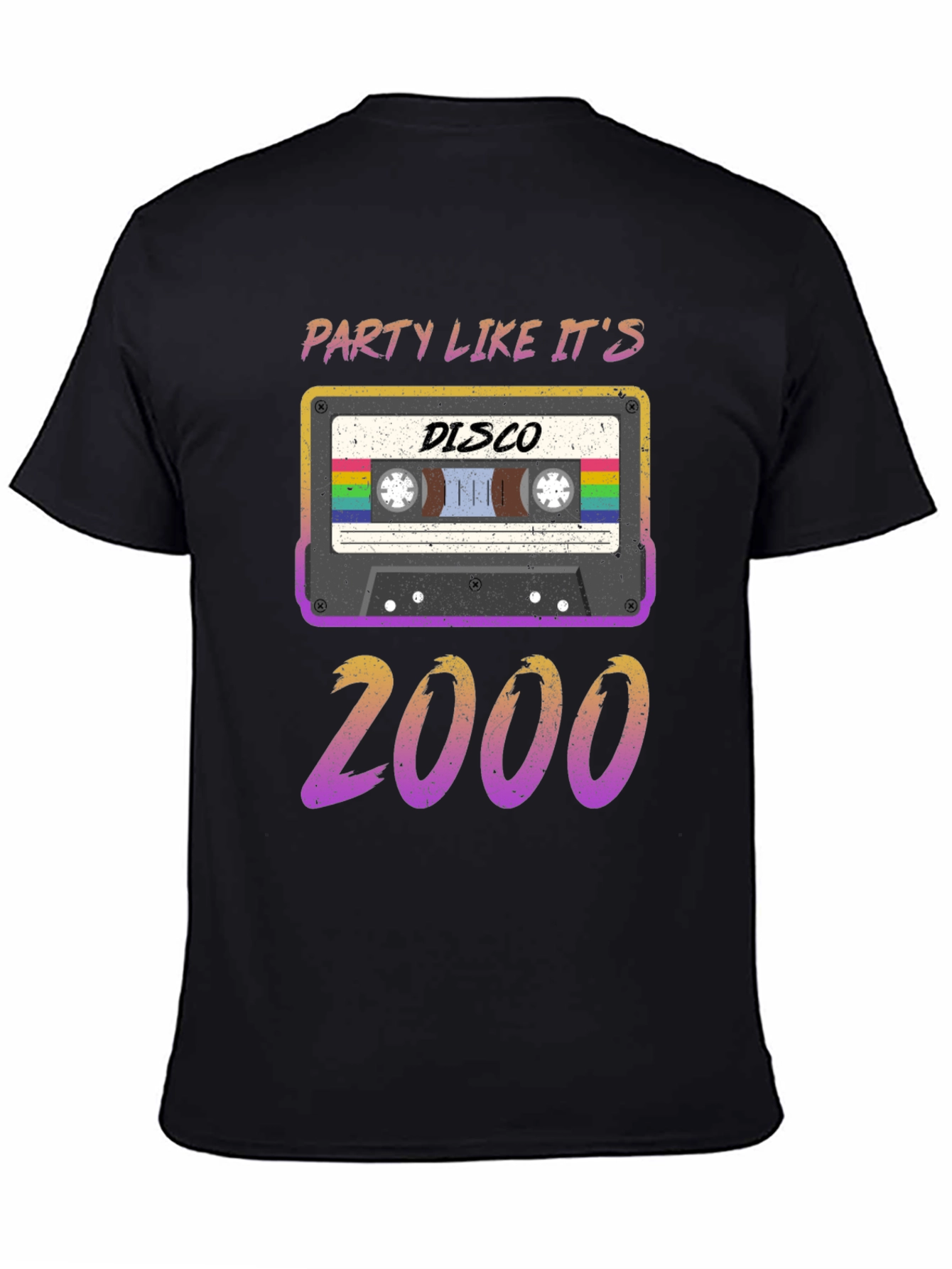 Party Like Its 2000 Disco Cassette T-Shirt