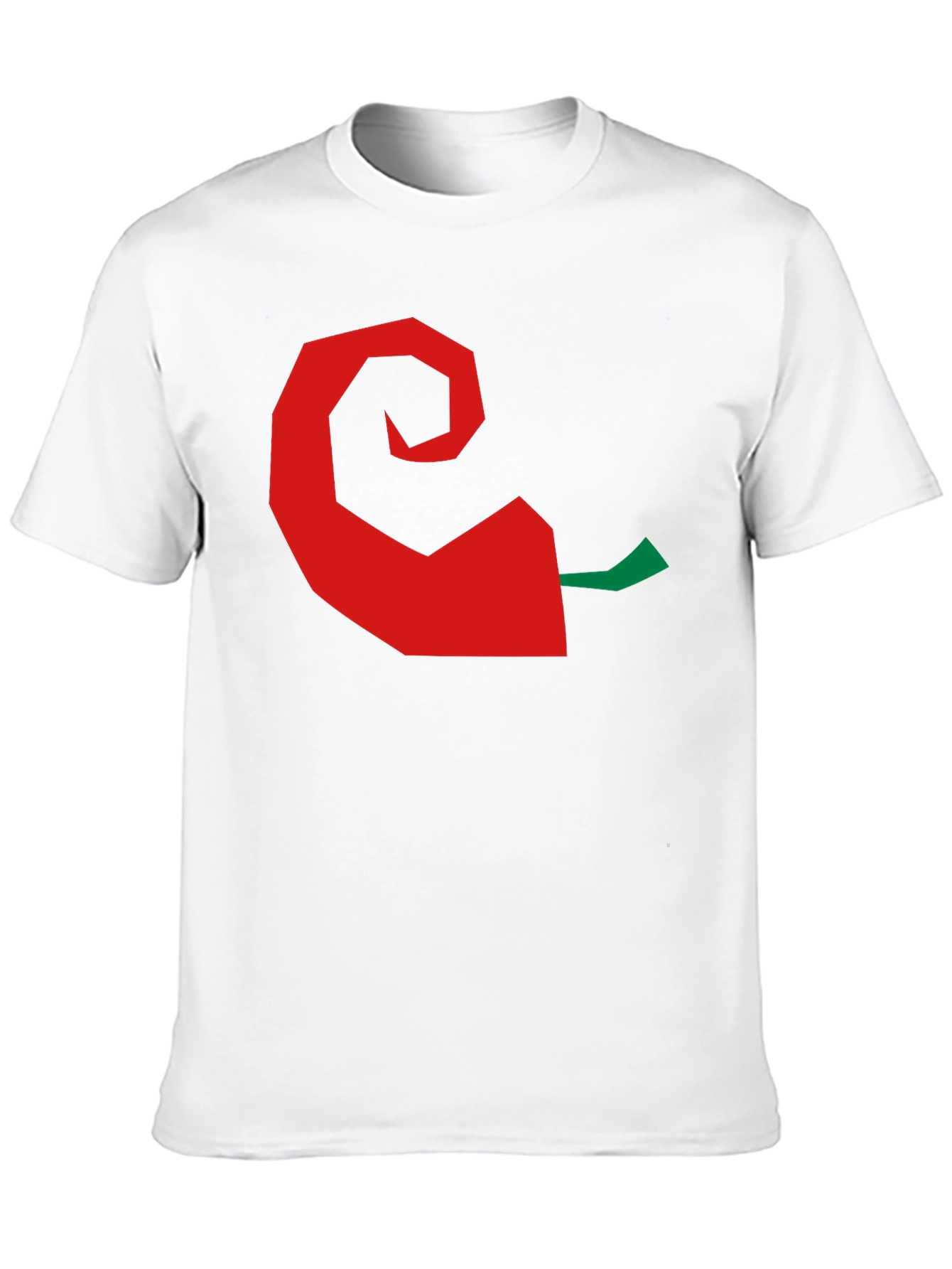 Chili Pepper Graphic Tee - Black