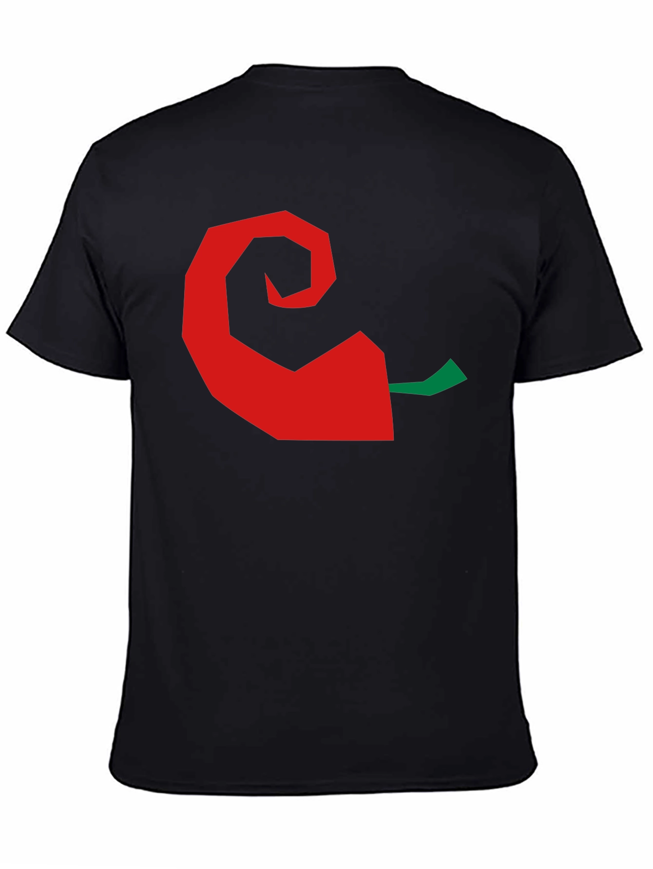 Chili Pepper Graphic Tee - Black