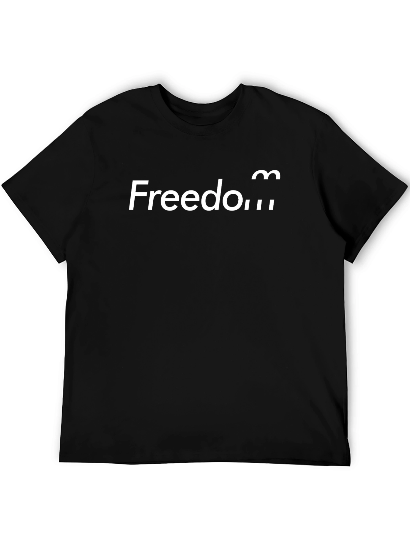Freedom Graphic Tee - Classic Black T-Shirt
