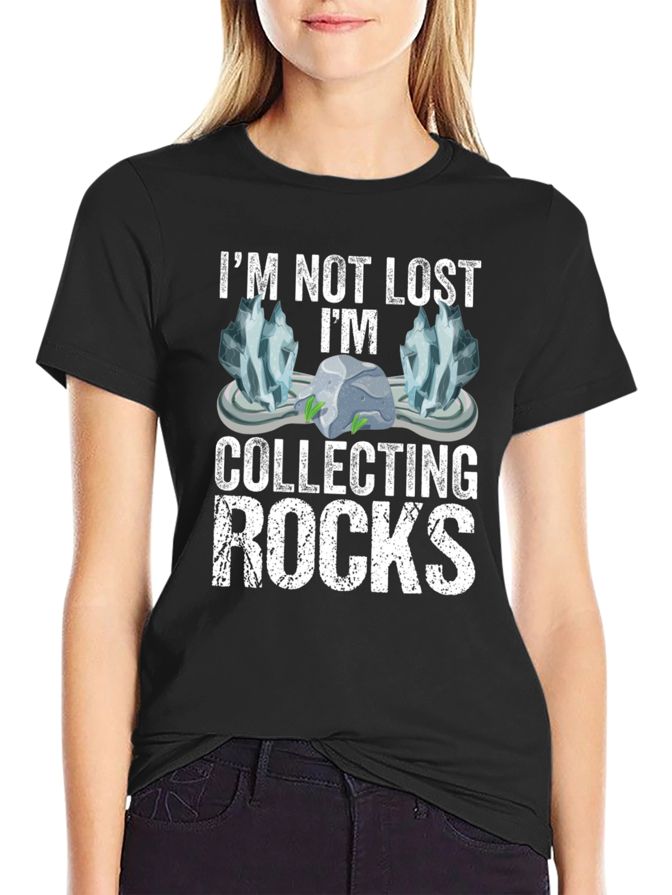 Im Not Lost Im Collecting Rocks T-Shirt