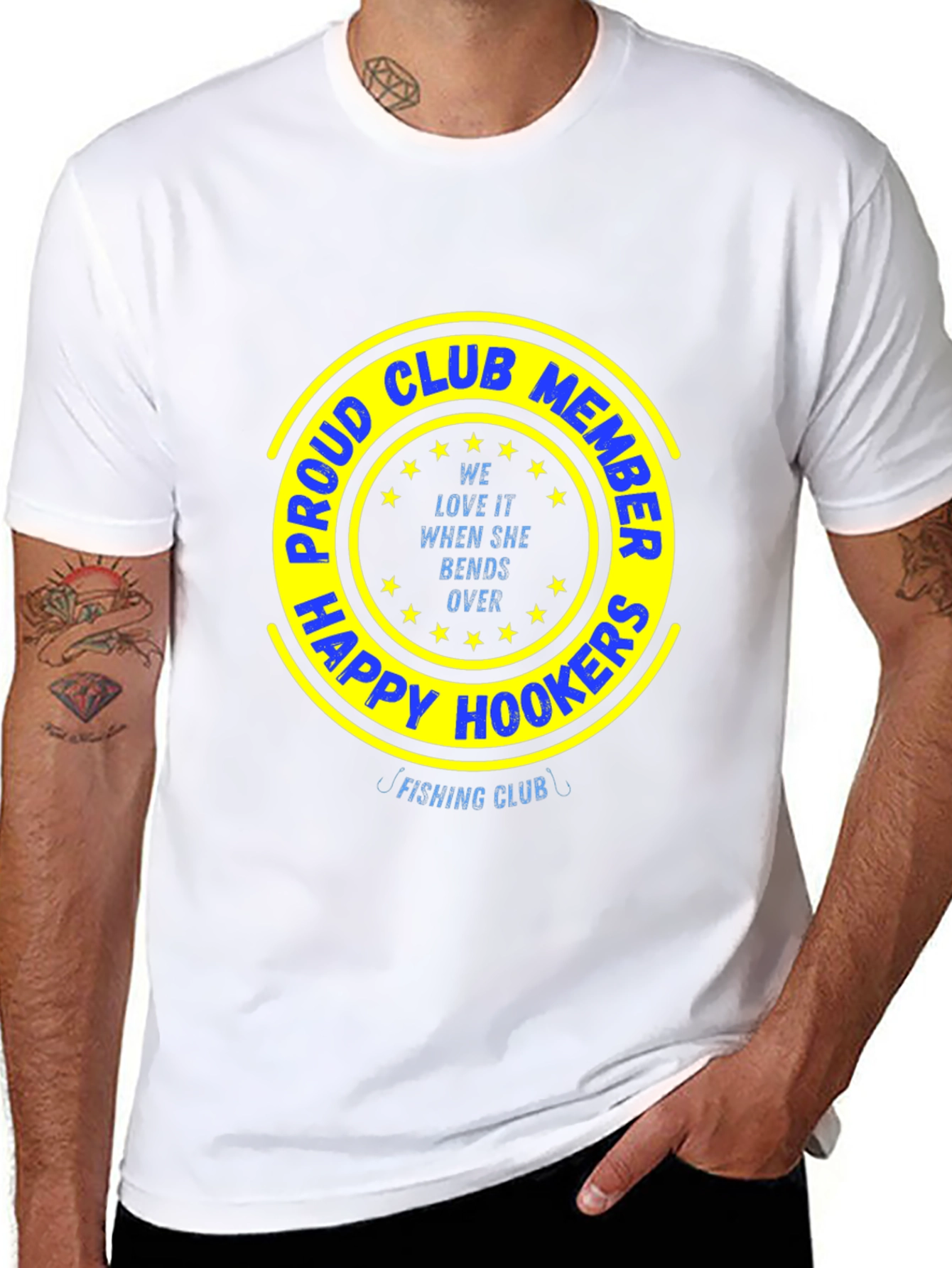 Happy Hooker Fishing Club T-Shirt