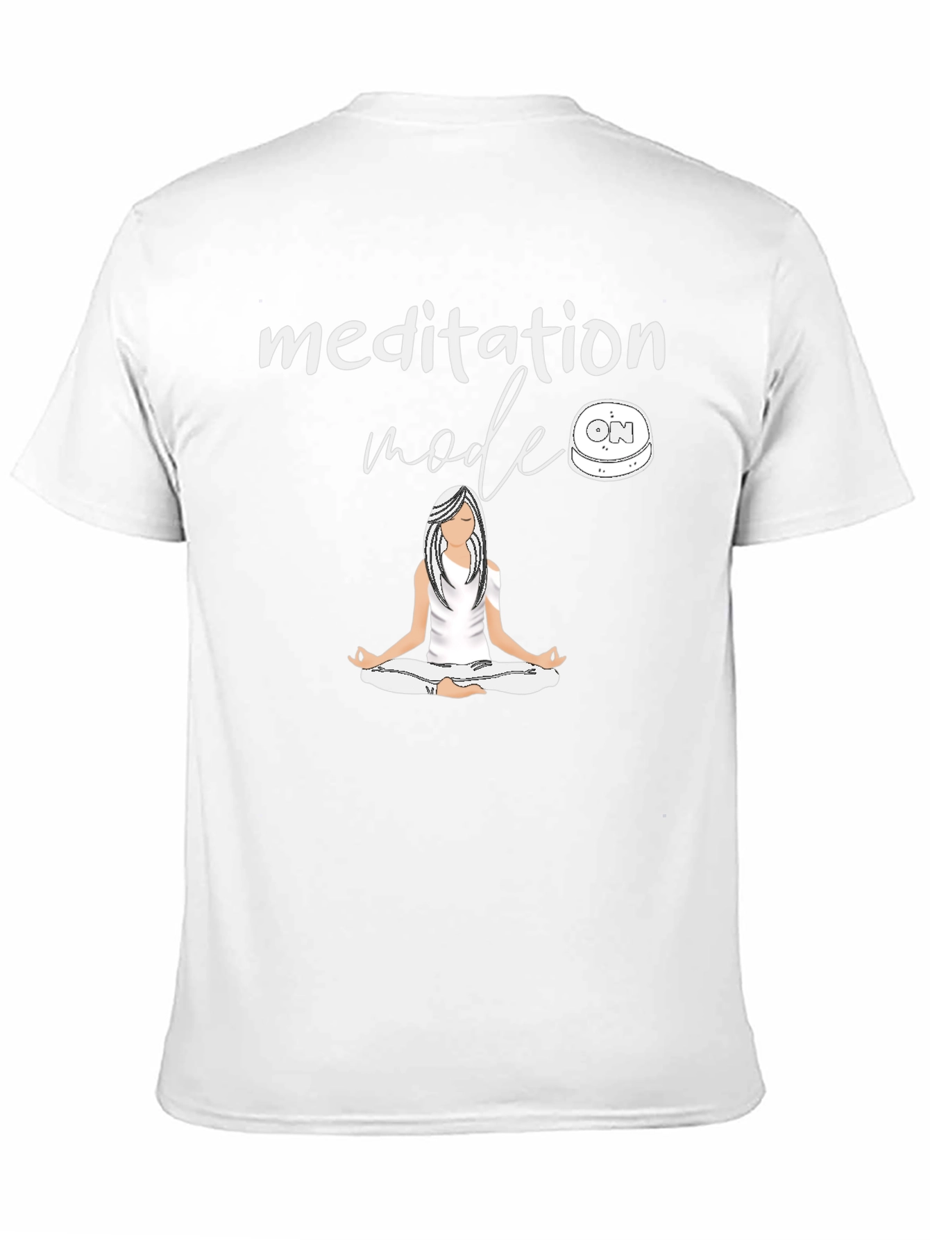 Meditation Mode Graphic Tee - Relax and Unwind