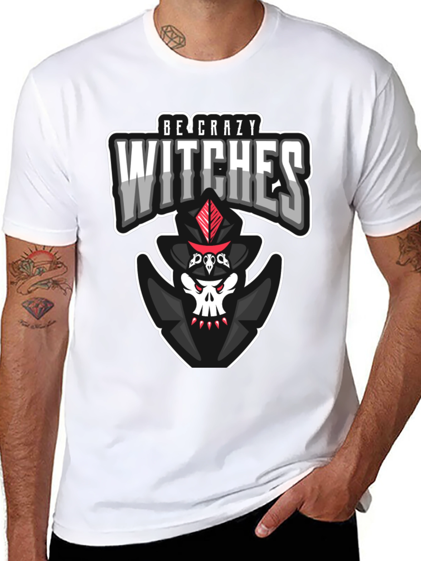 Be Crazy Witches Graphic T-Shirt