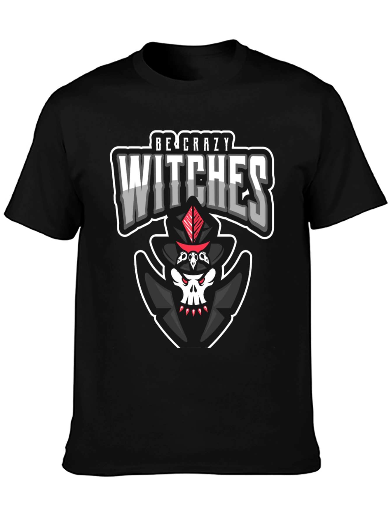 Be Crazy Witches Graphic T-Shirt