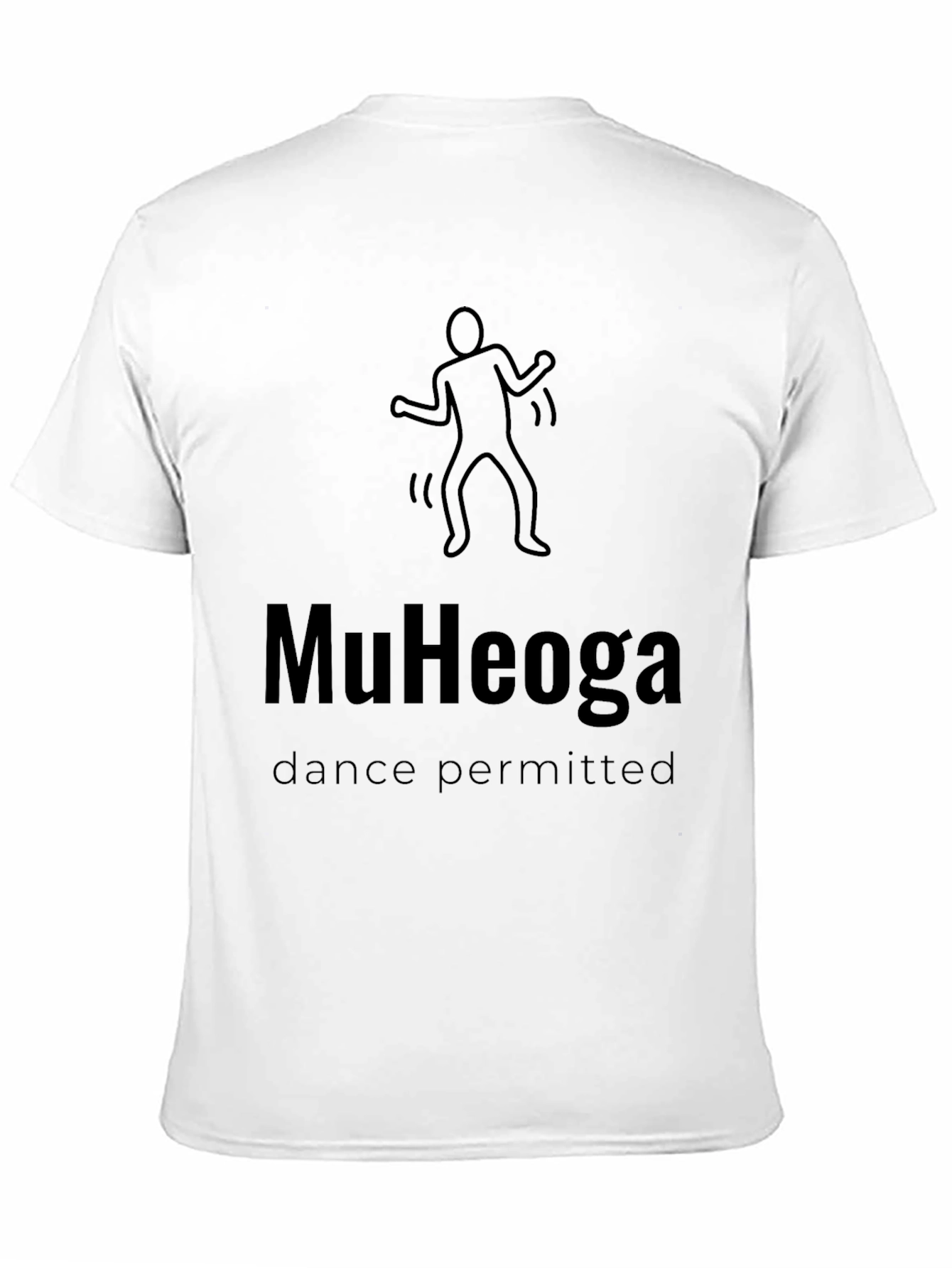 MuHeoga Dance Permitted Black T-Shirt