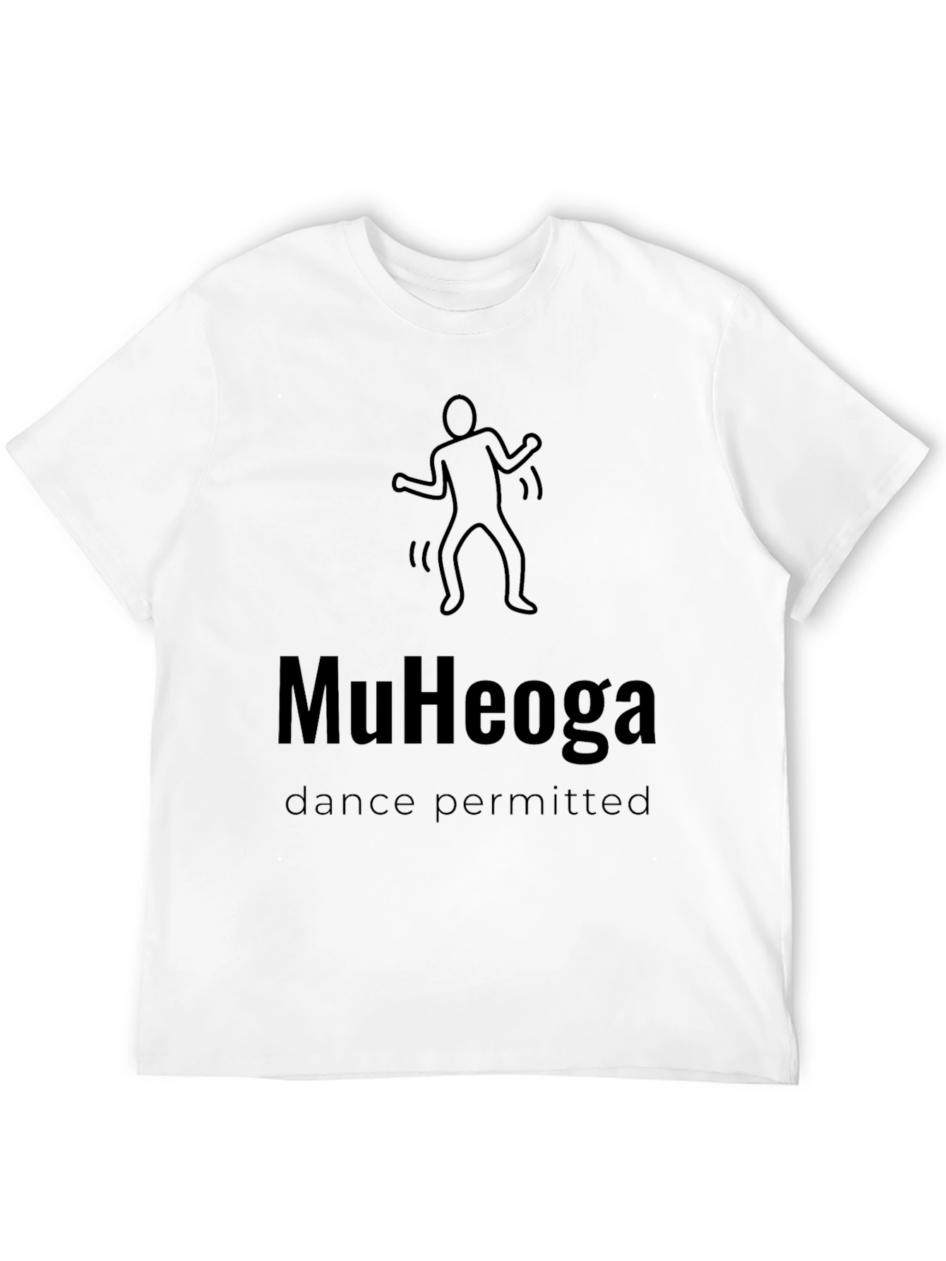 MuHeoga Dance Permitted Black T-Shirt