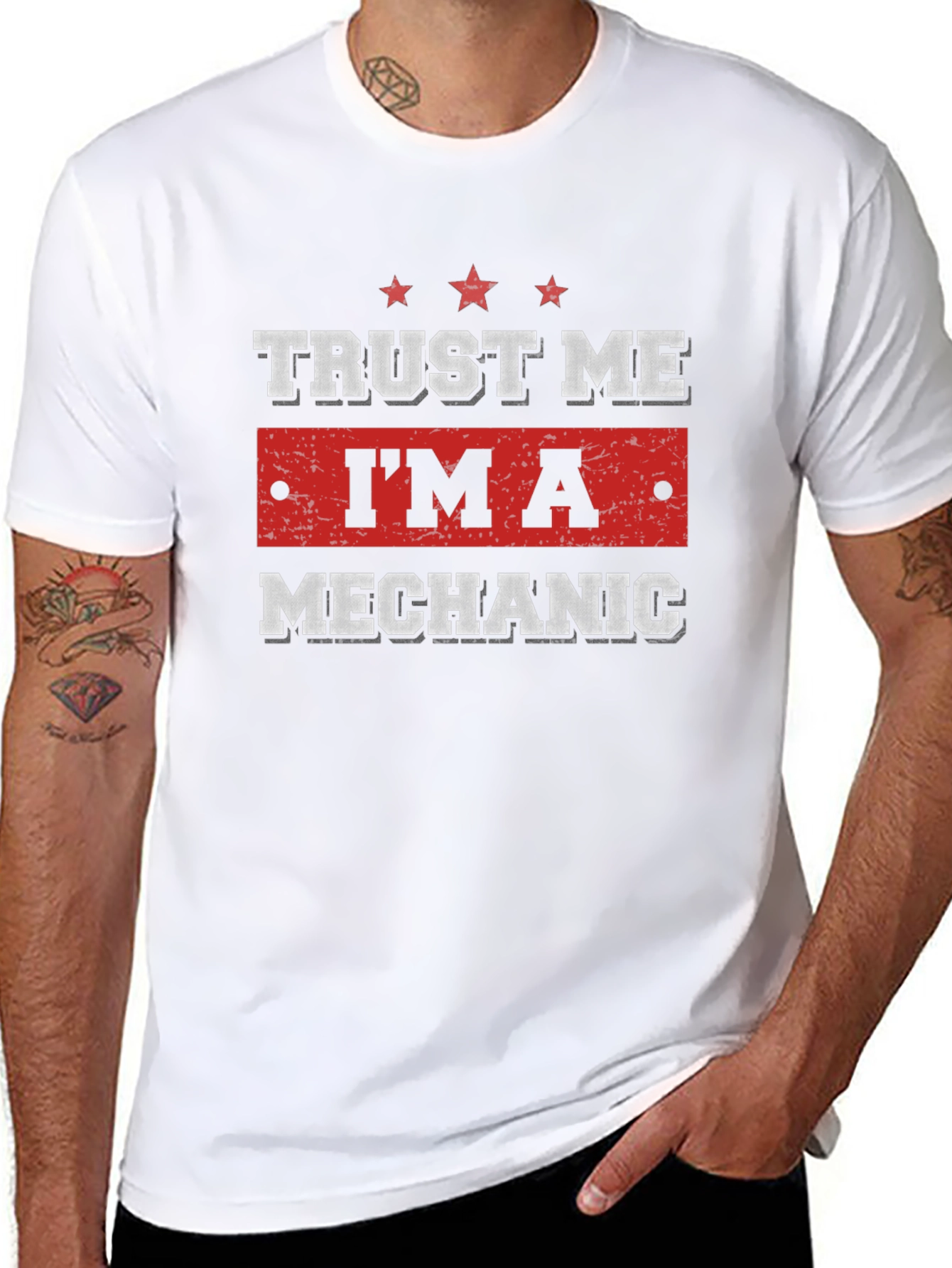 Trust Me Im a Mechanic Graphic T-Shirt