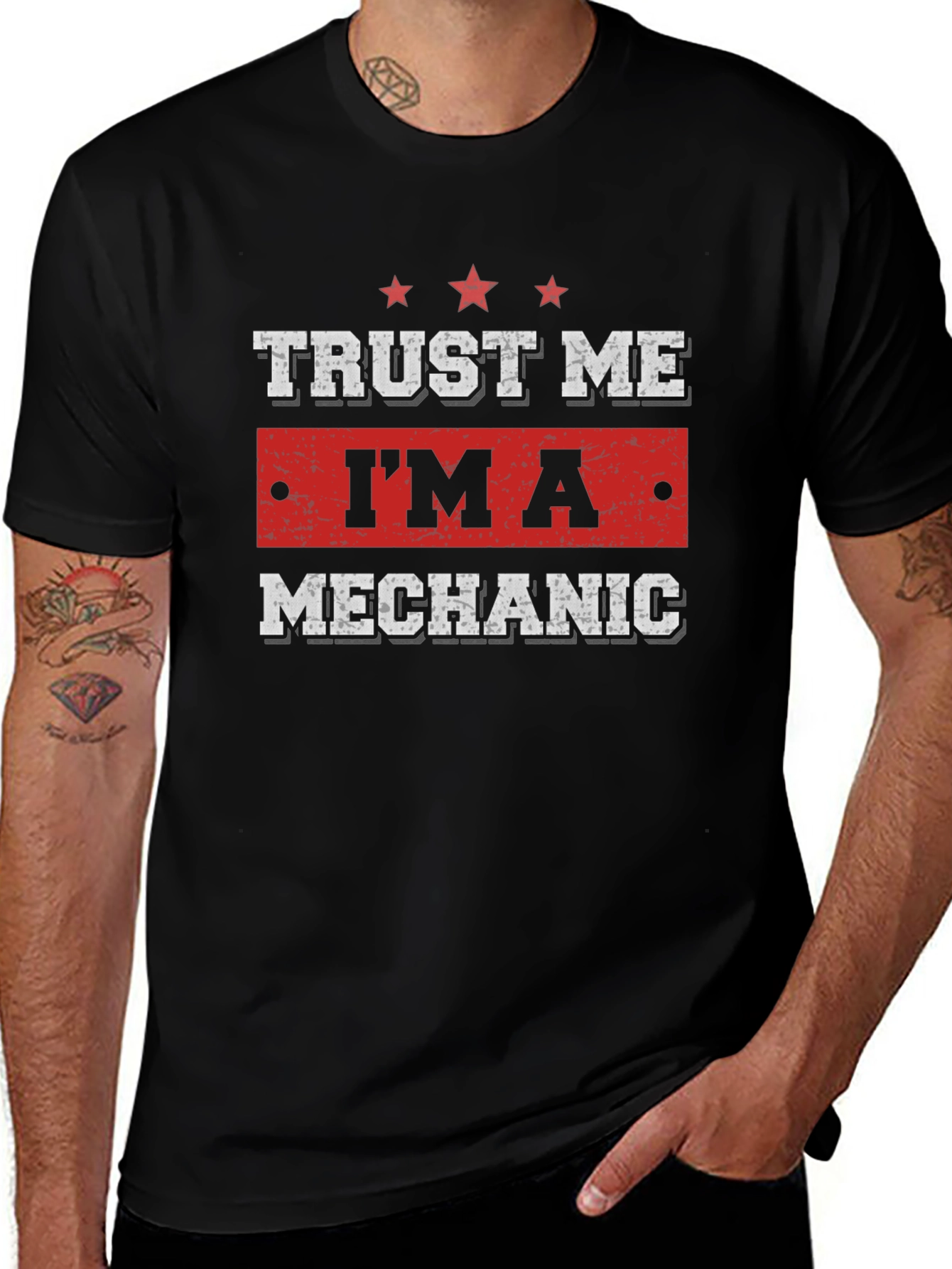 Trust Me Im a Mechanic Graphic T-Shirt