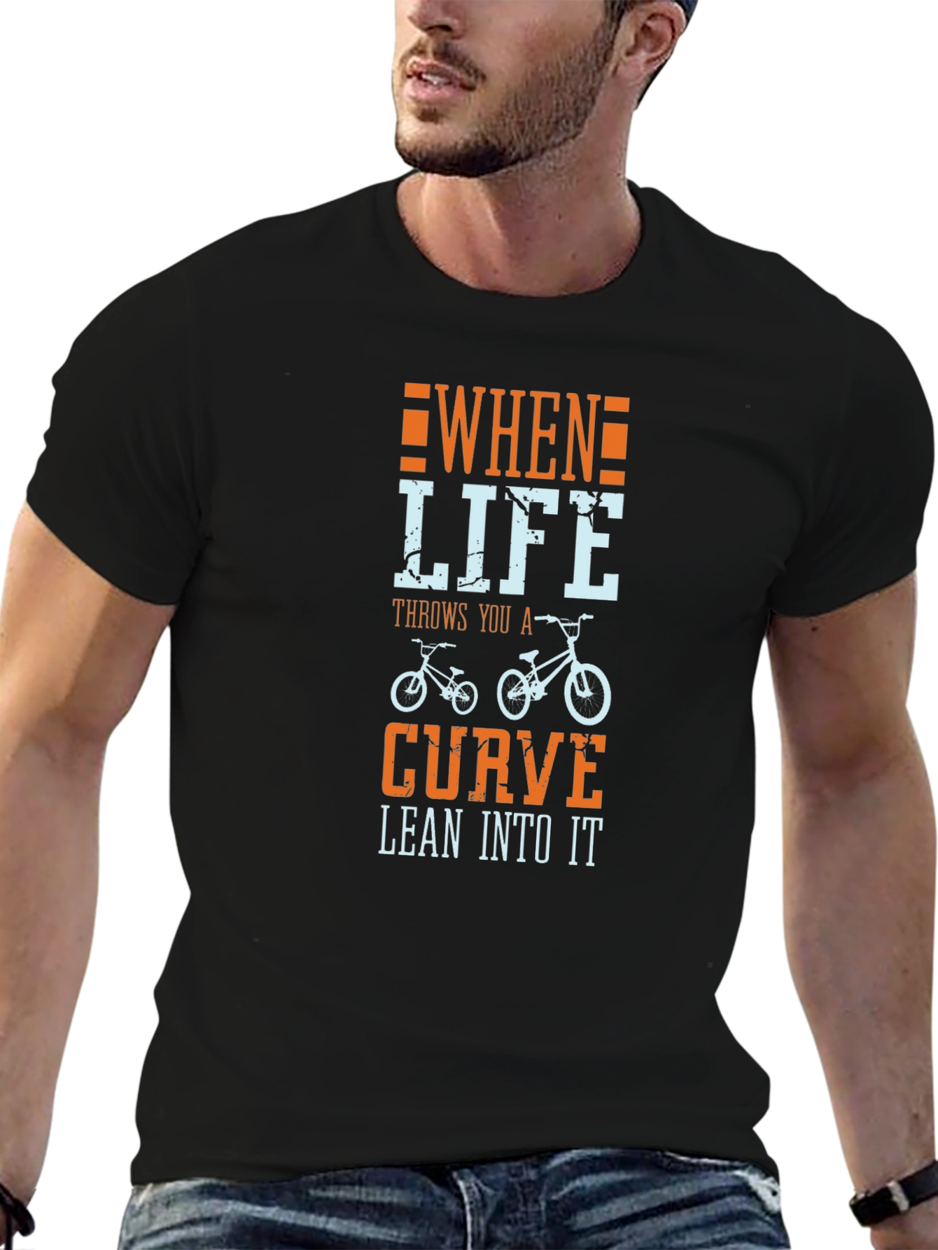 When Life Throws You a Curve T-Shirt