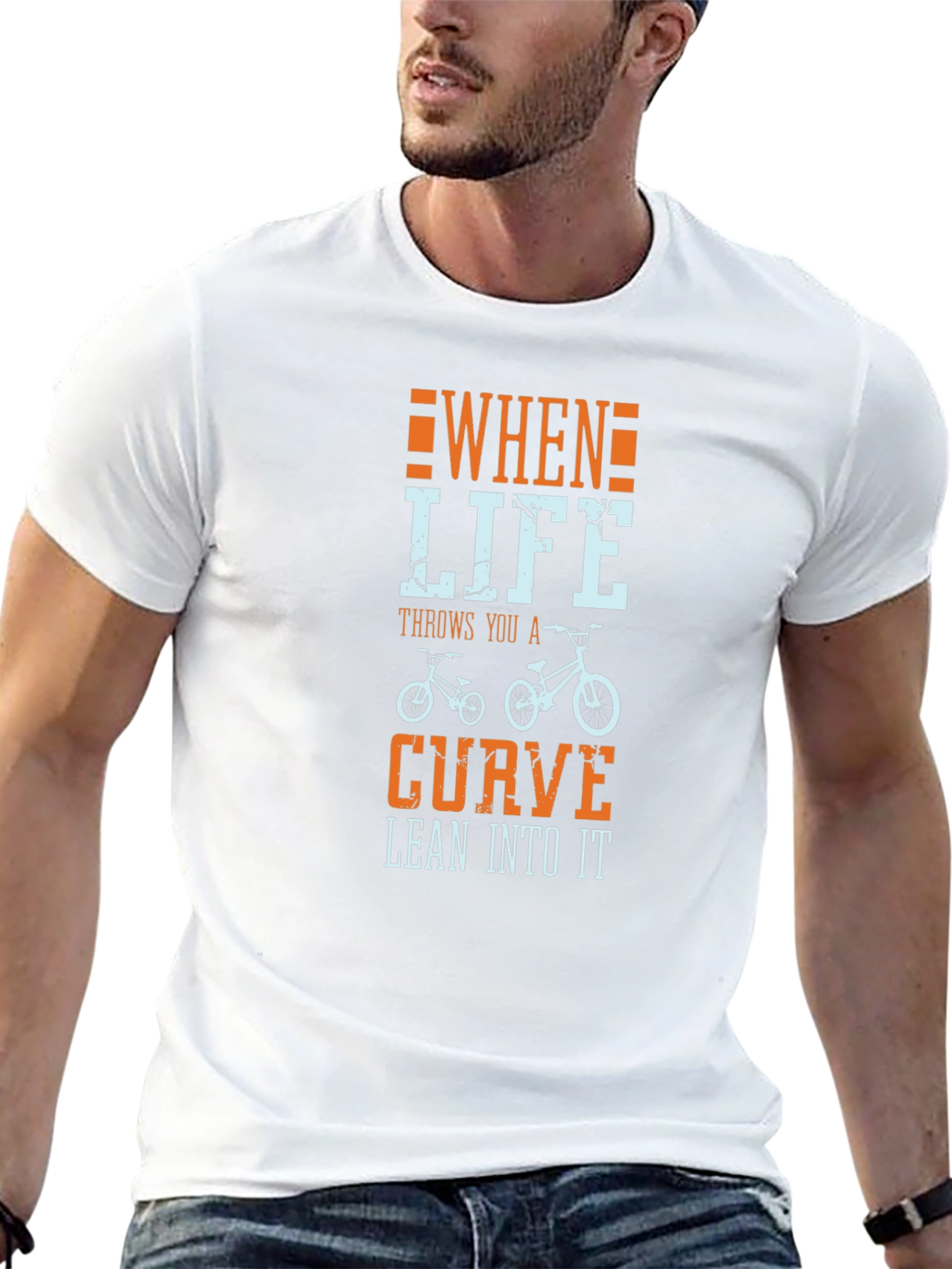 When Life Throws You a Curve T-Shirt