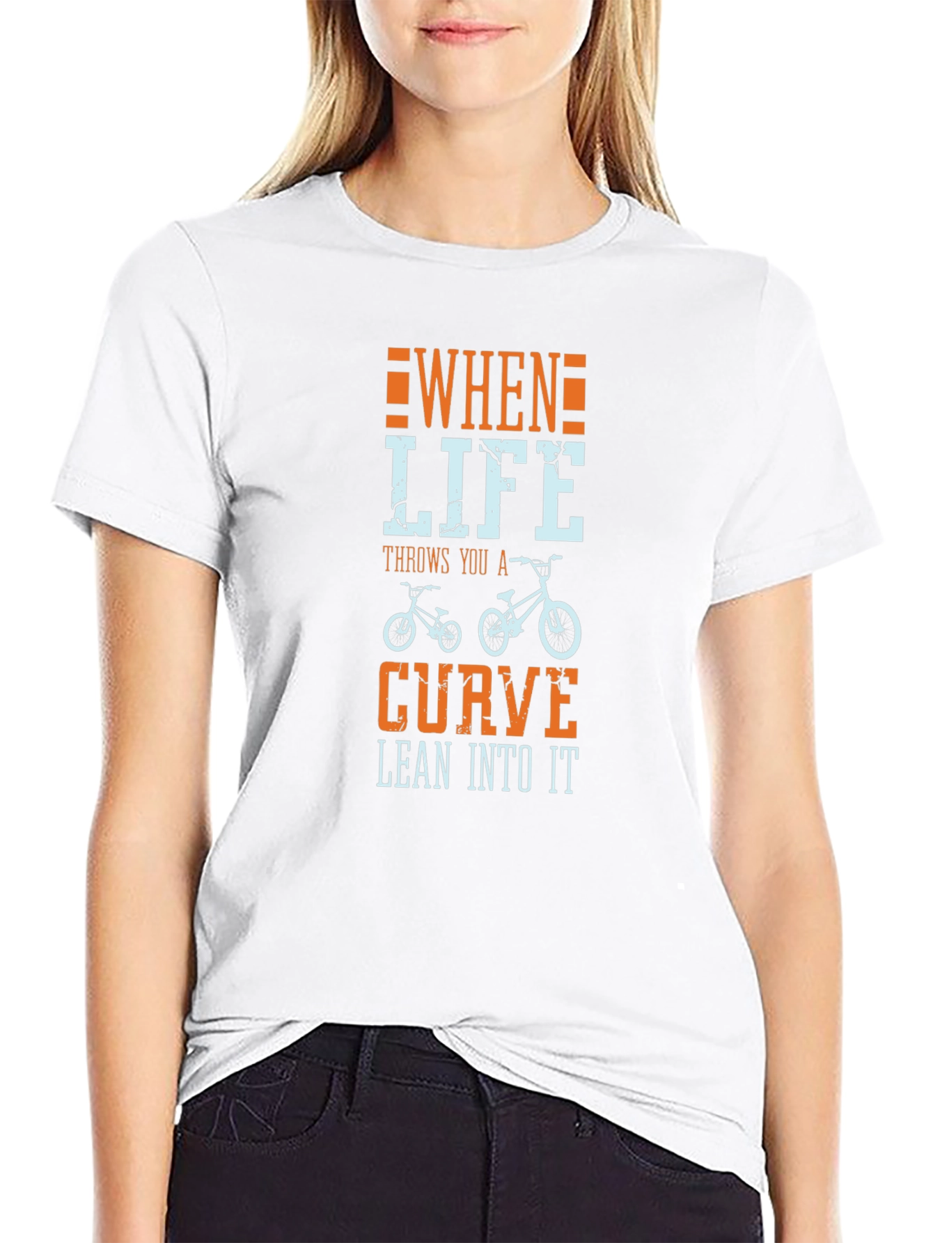 When Life Throws You a Curve T-Shirt