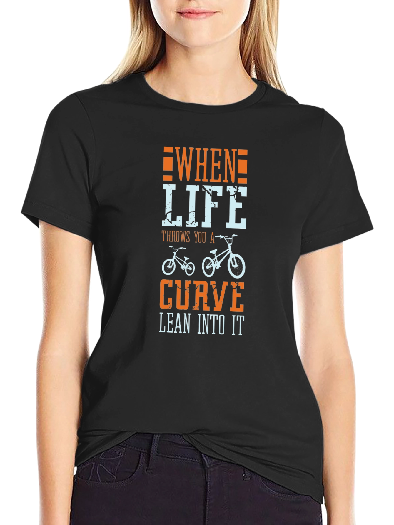 When Life Throws You a Curve T-Shirt