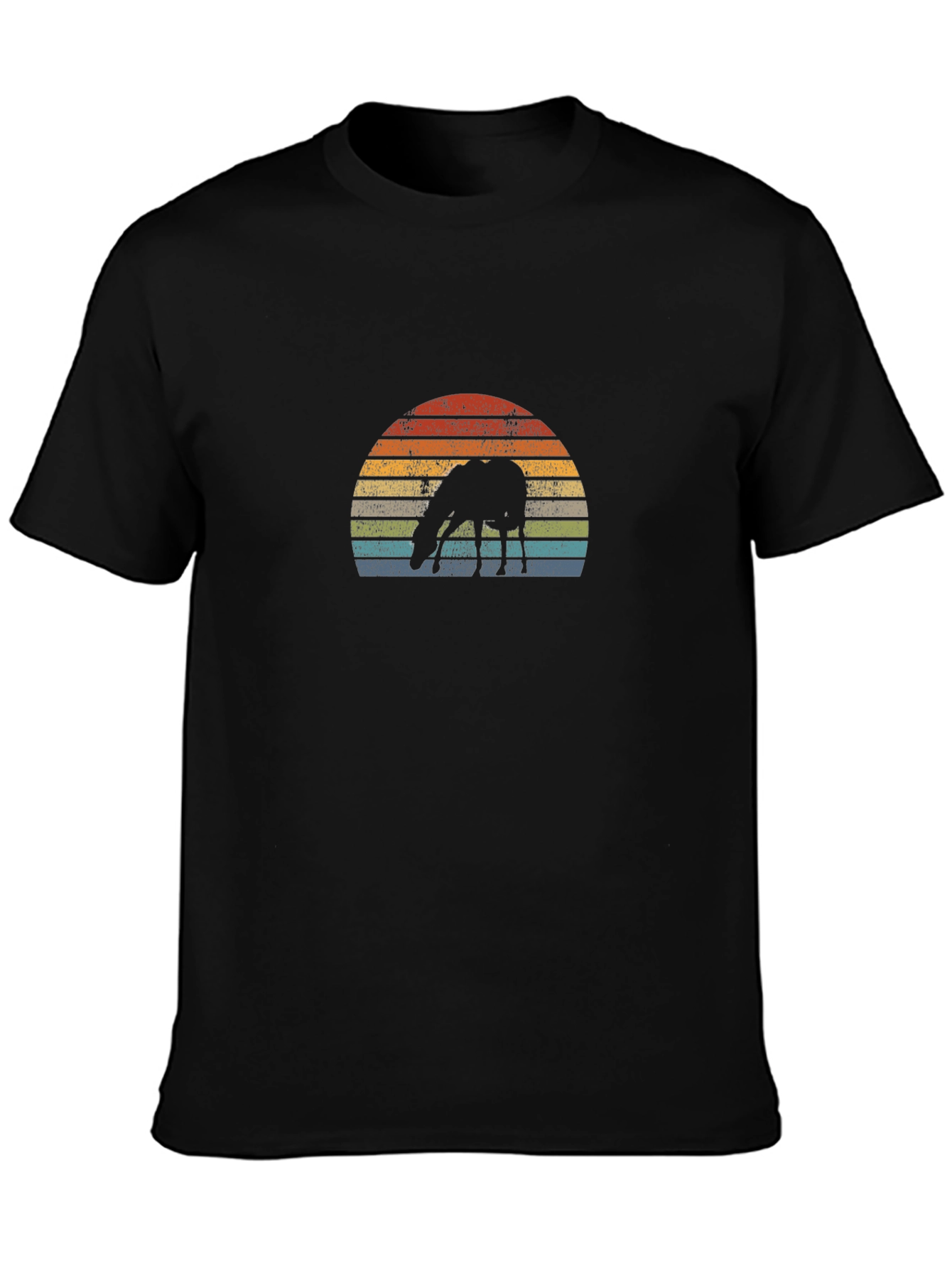 Retro Sunset Horse T-Shirt
