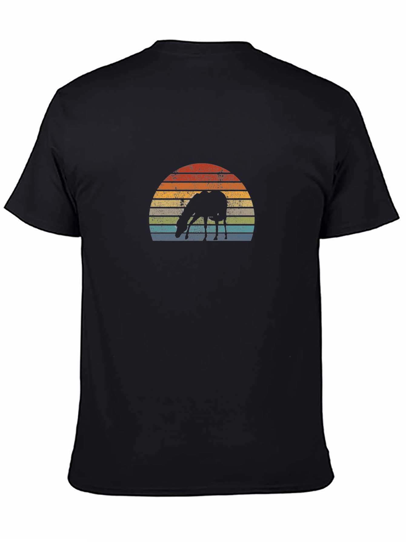 Retro Sunset Horse T-Shirt