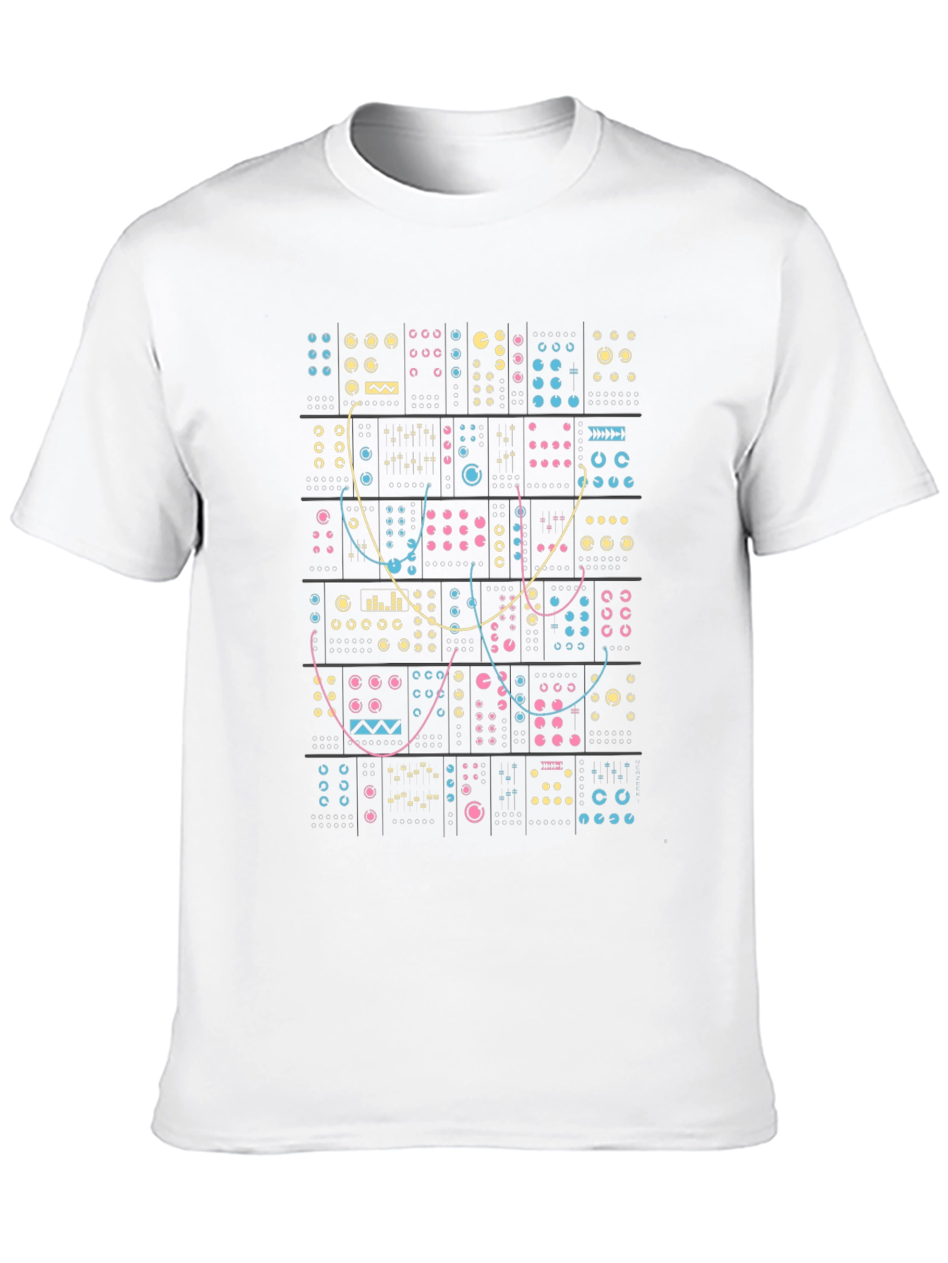 Synthesizer Circuit Board Graphic Tee - Black