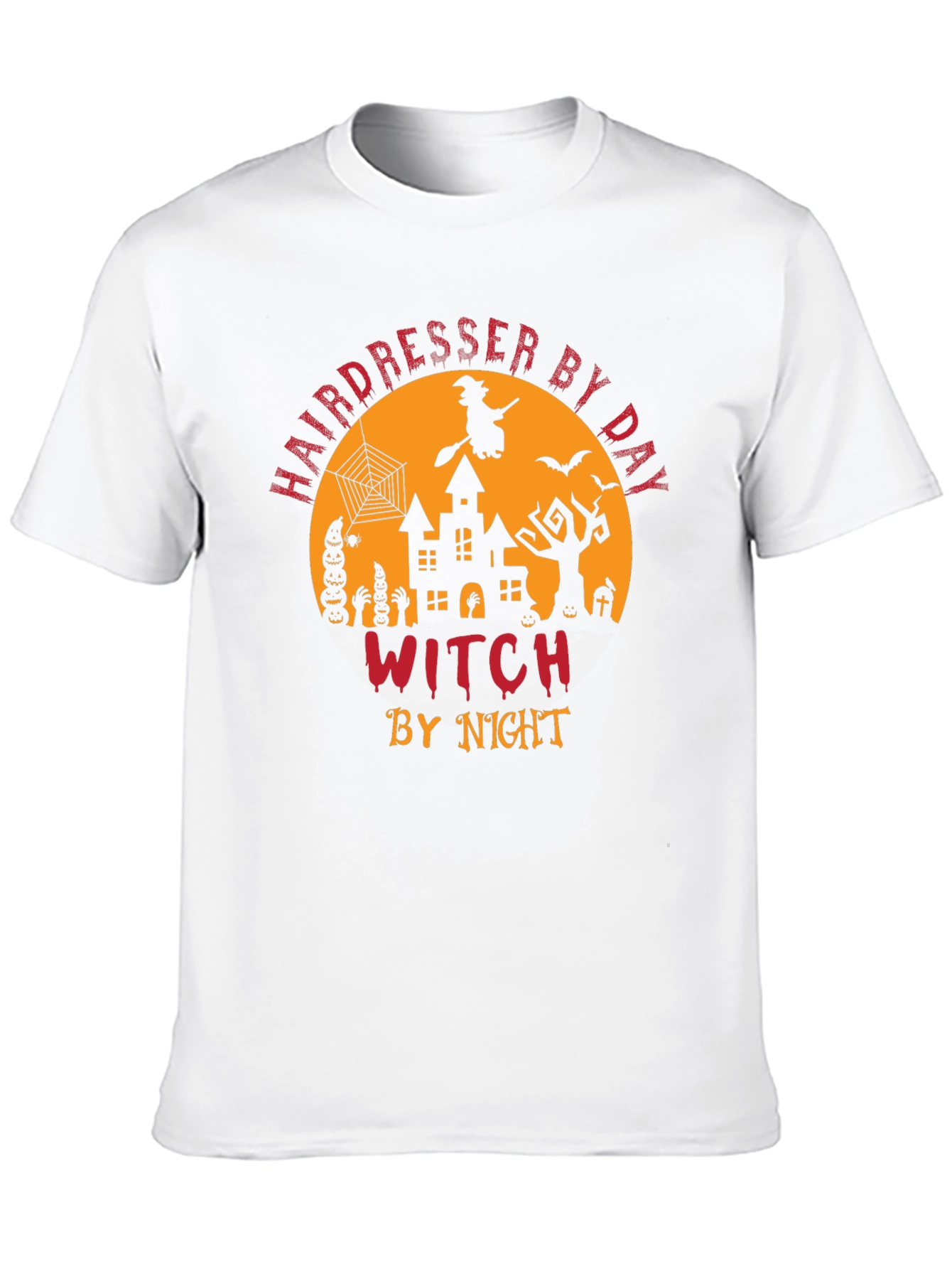 Hairdresser Witch Halloween T-Shirt