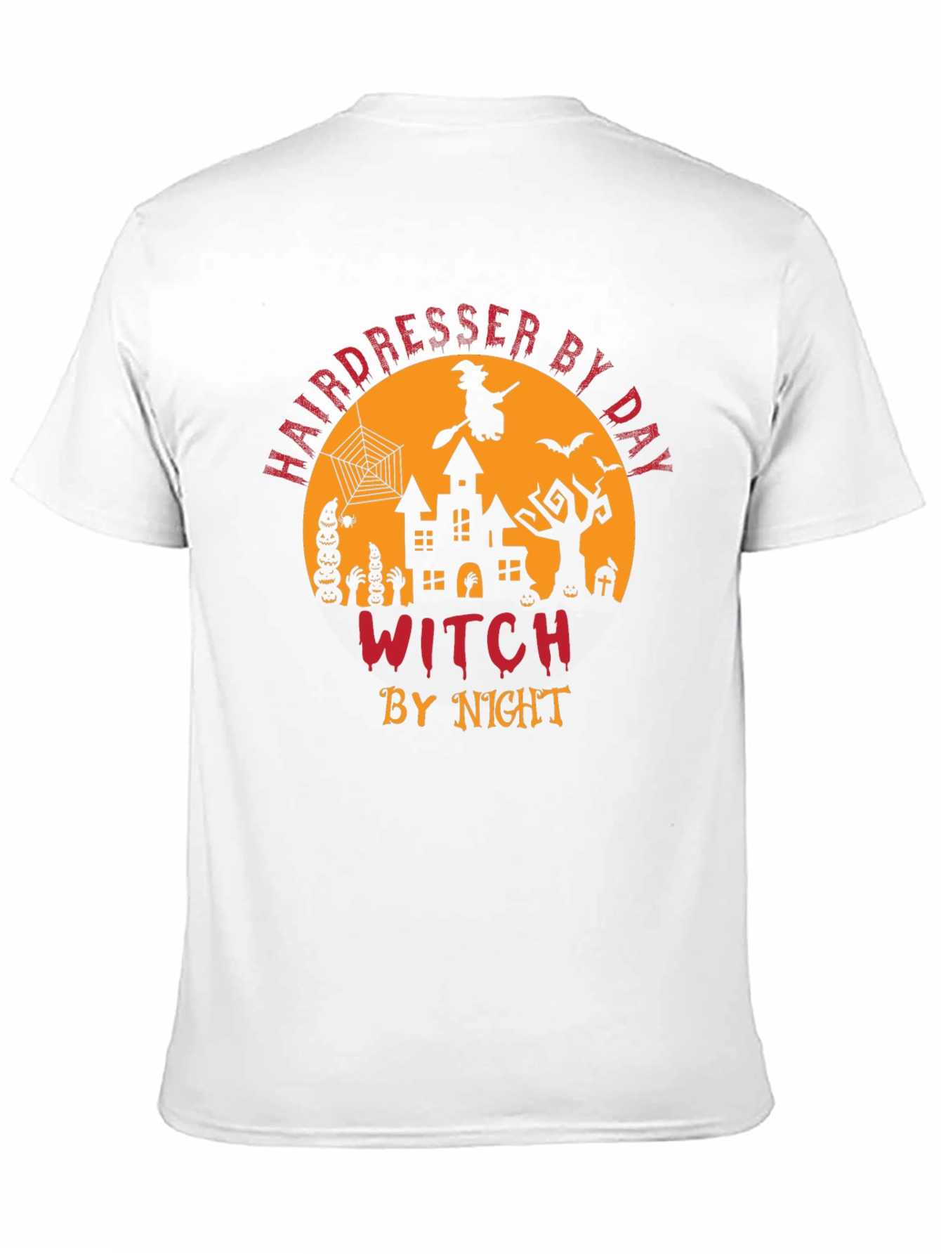Hairdresser Witch Halloween T-Shirt