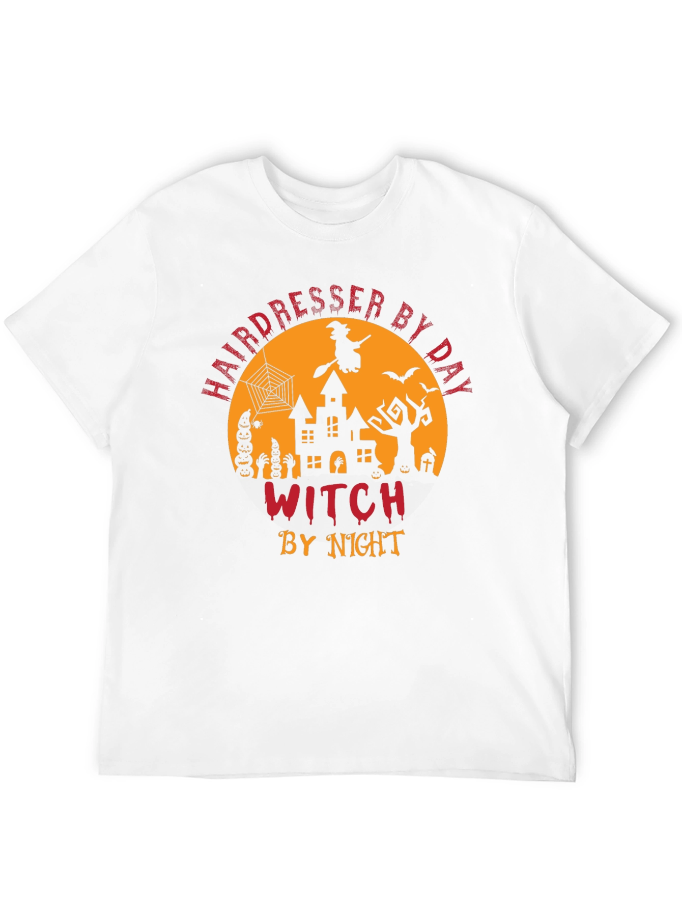 Hairdresser Witch Halloween T-Shirt
