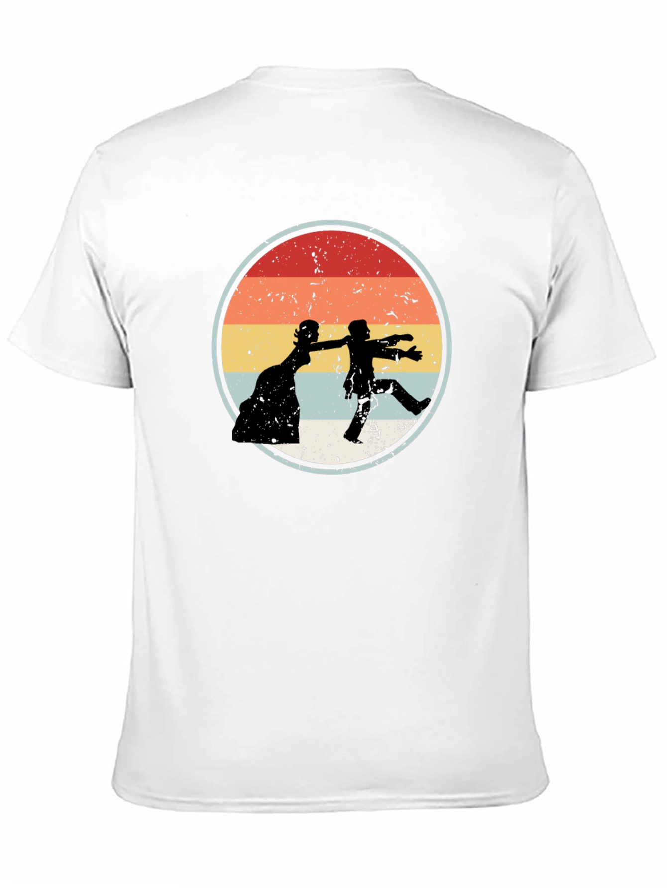 Retro Bride Groom T-Shirt