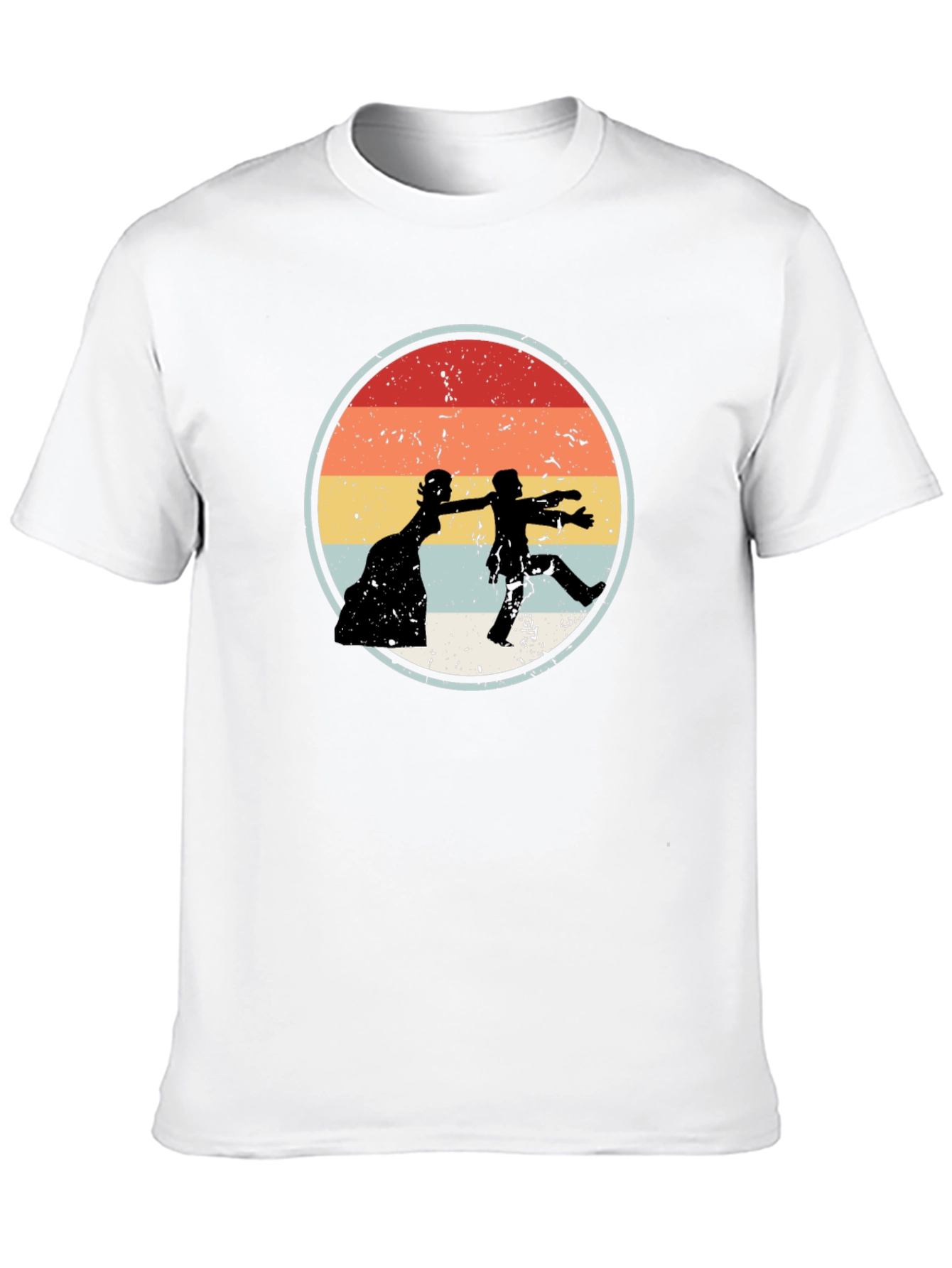 Retro Bride Groom T-Shirt
