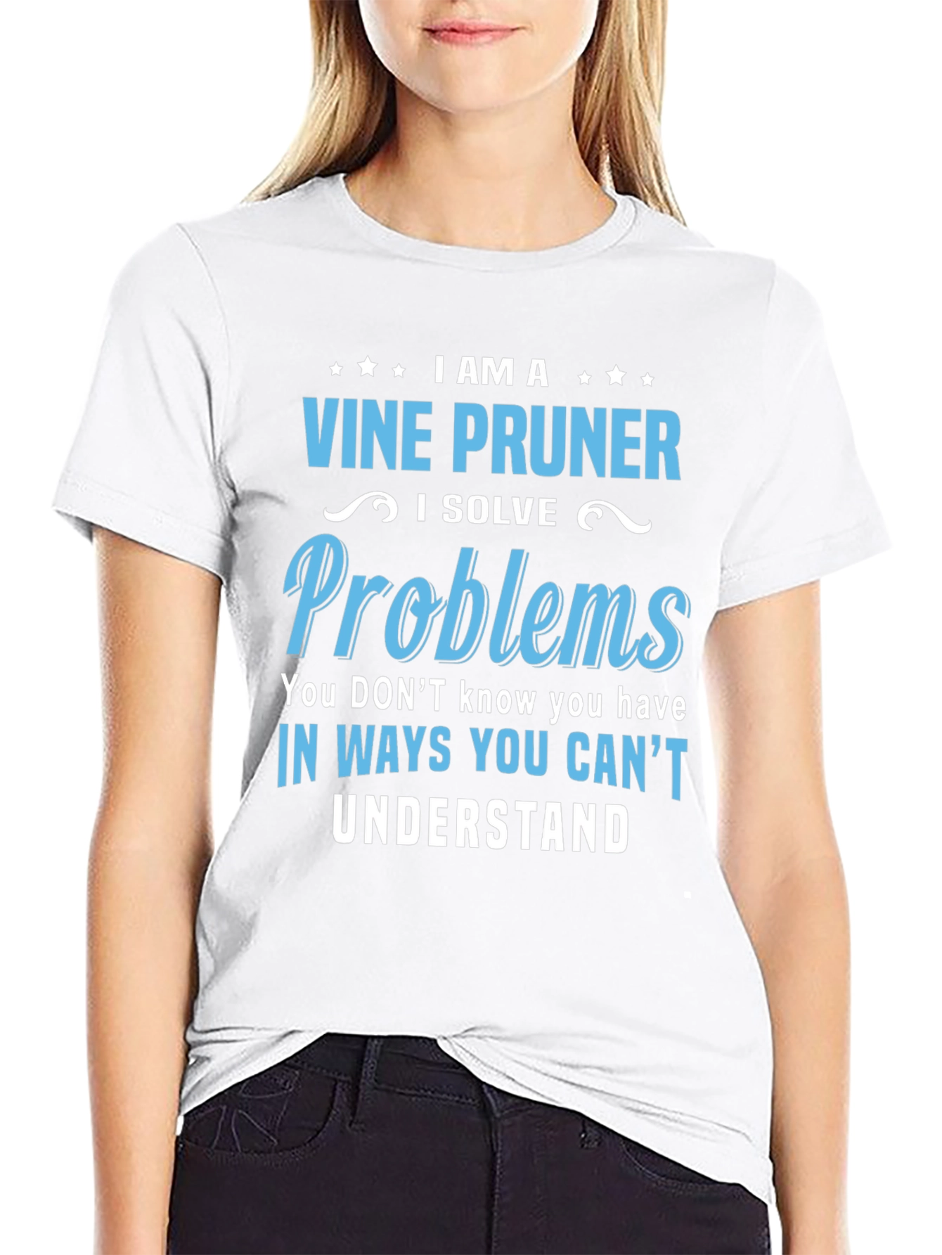 Vine Pruner T-Shirt: Problem Solver Design