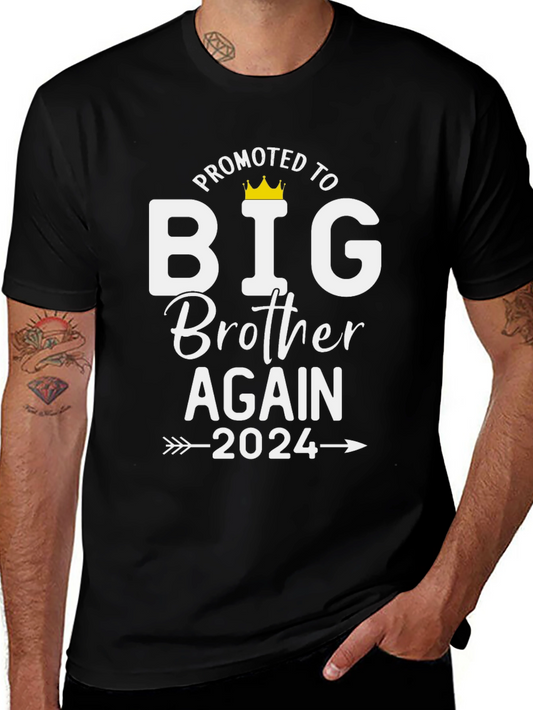 Promoted to Big Brother Again 2024 T-Shirt