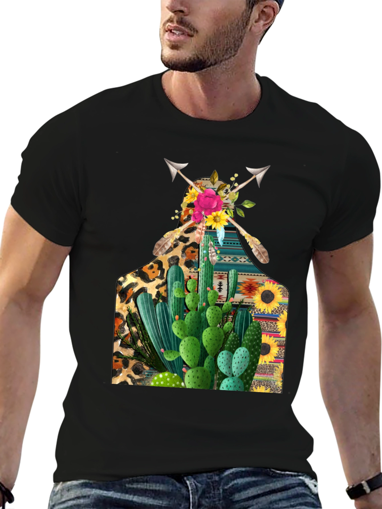 Cactus & Arrows Graphic Tee