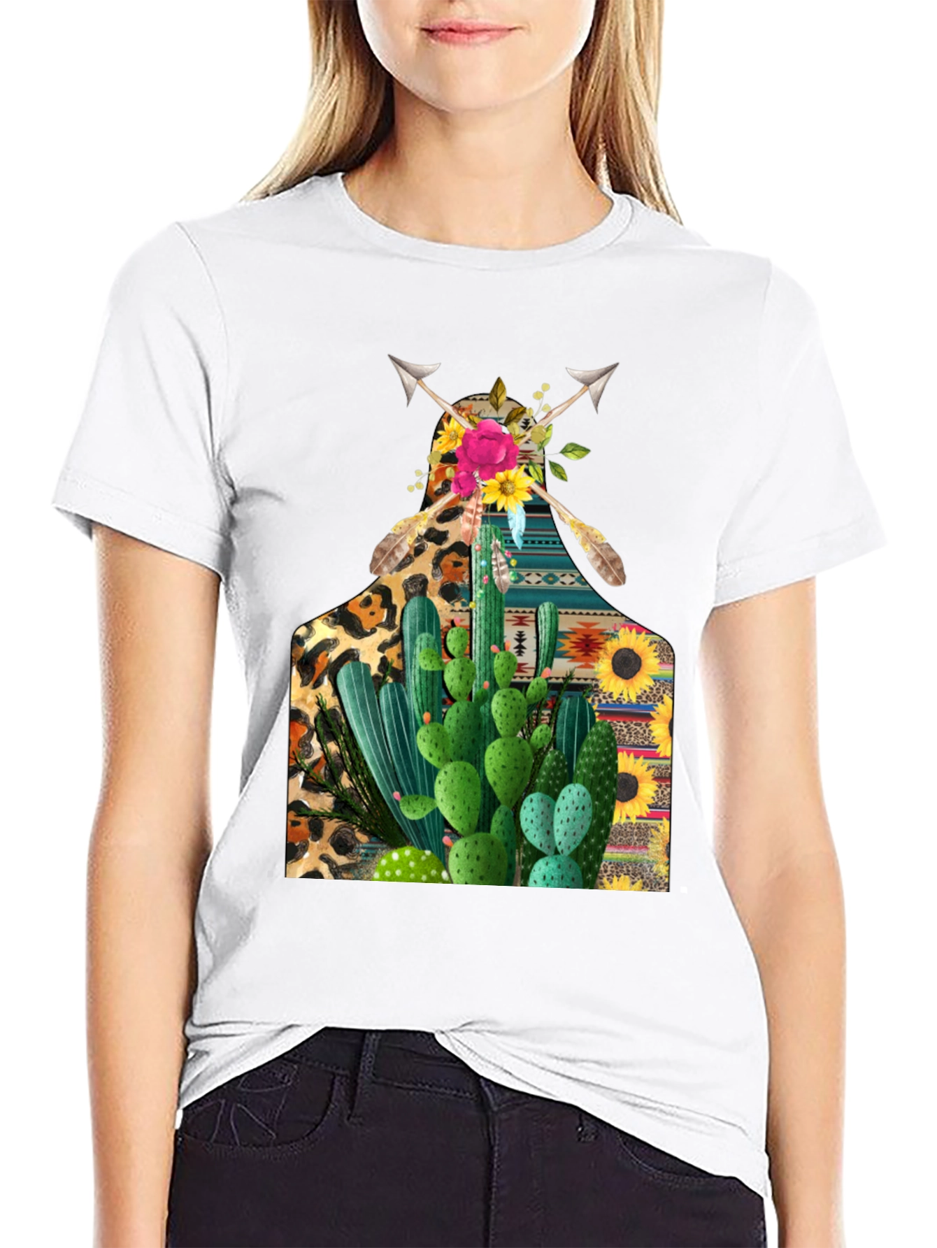 Cactus & Arrows Graphic Tee
