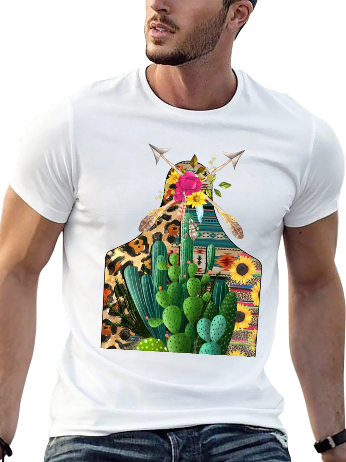 Cactus & Arrows Graphic Tee
