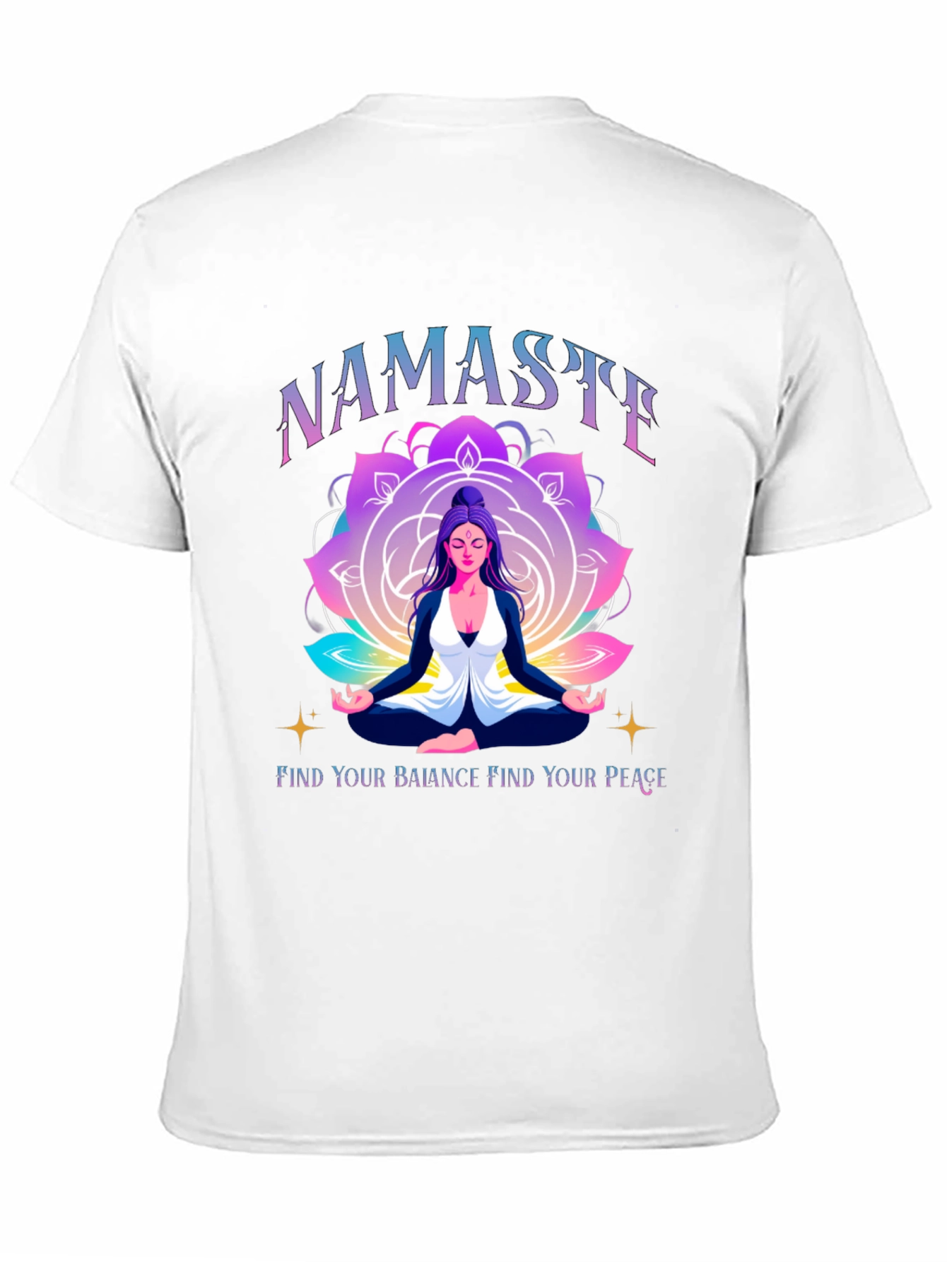 Namaste Yoga T-Shirt - Find Your Peace