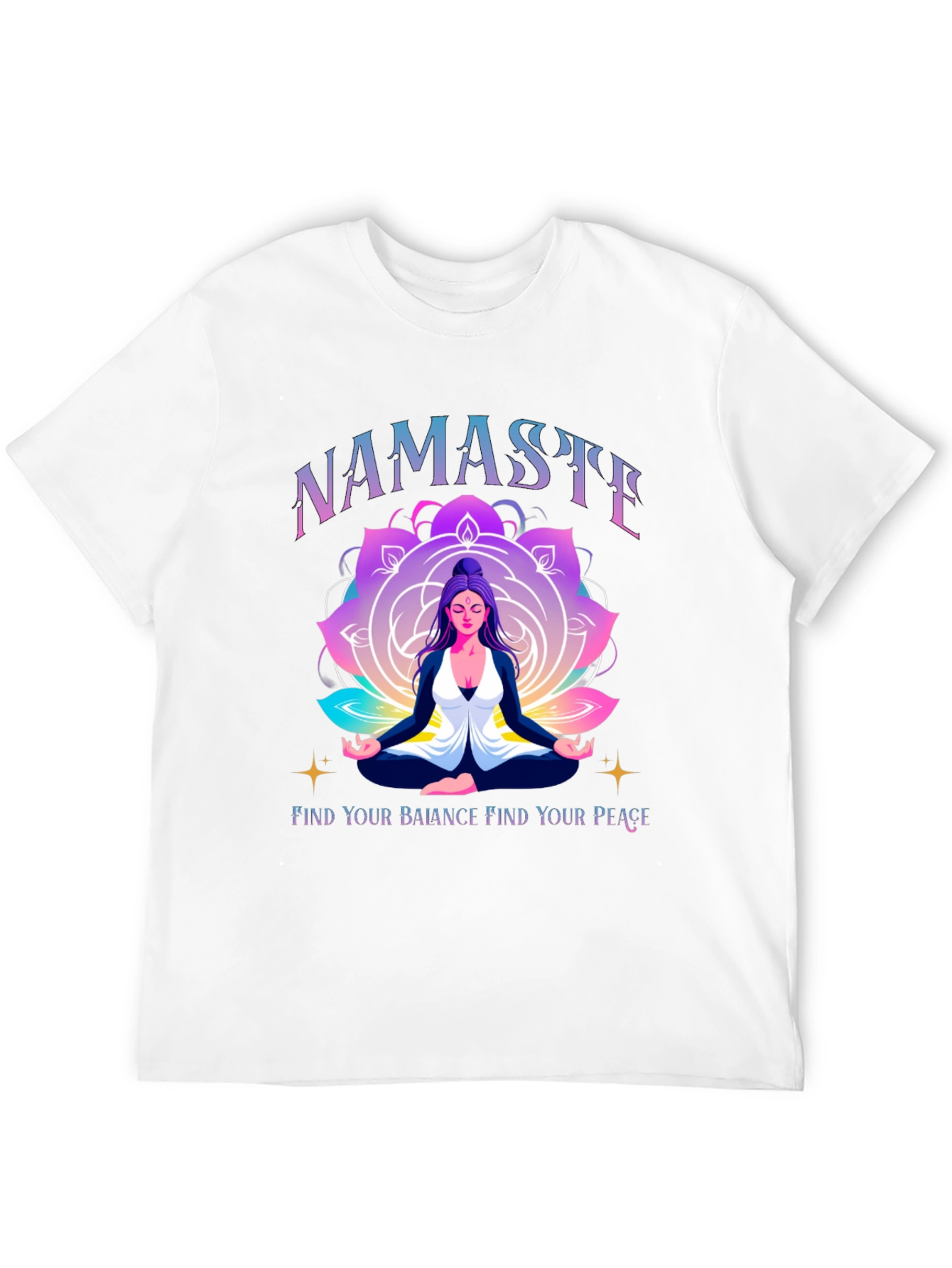 Namaste Yoga T-Shirt - Find Your Peace