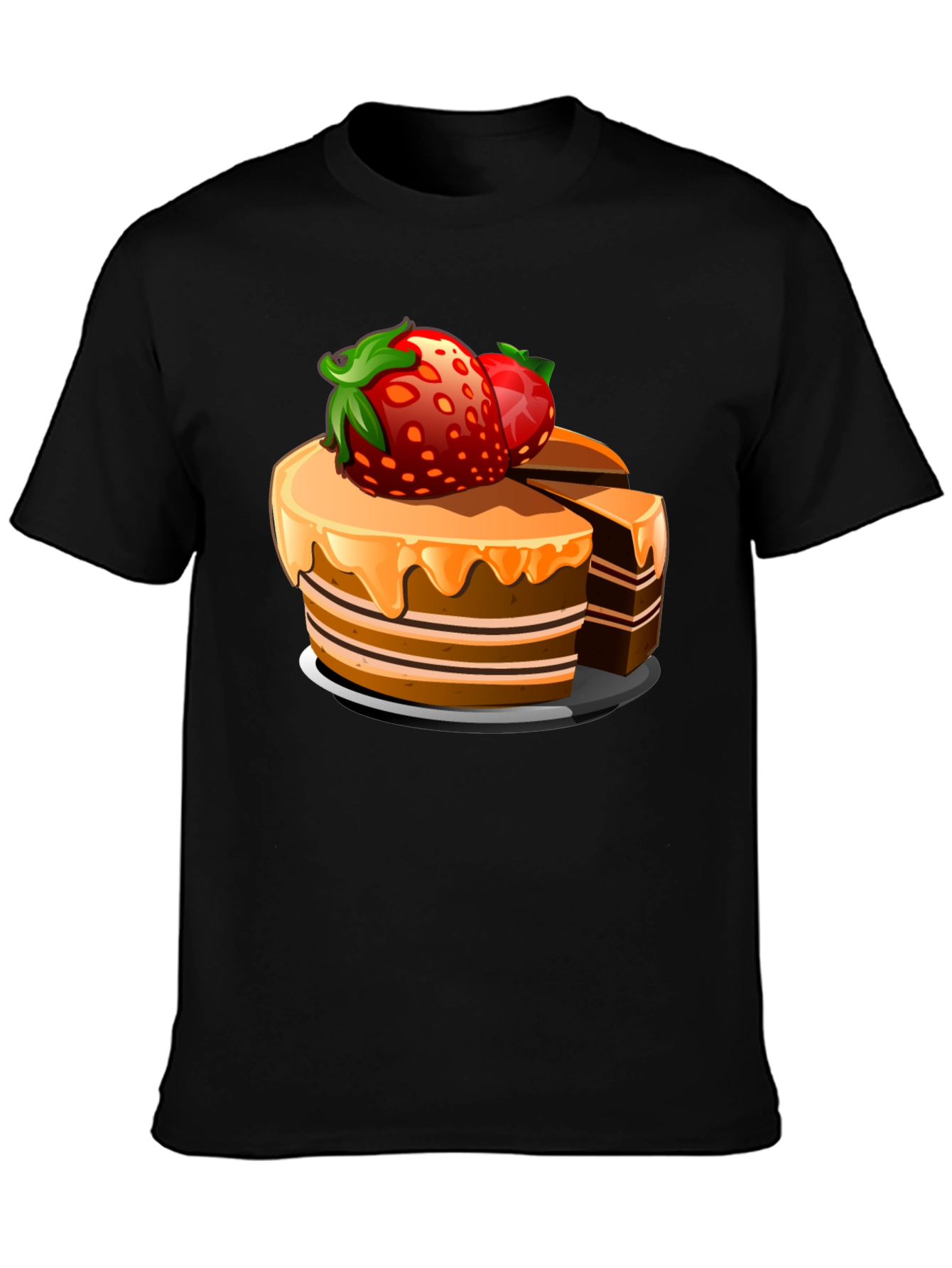 Cake Graphic Tee - Sweet & Stylish!